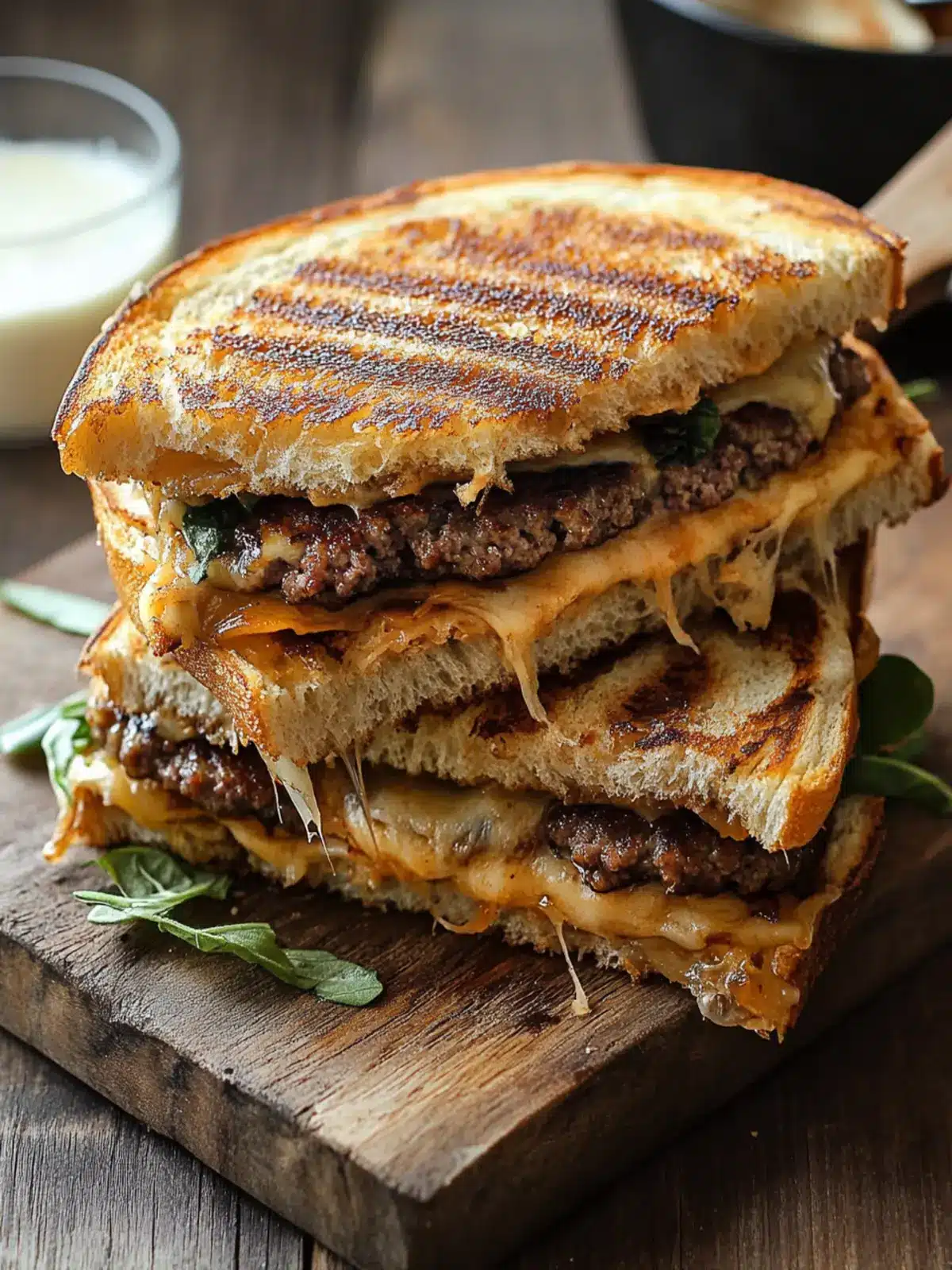 Melt-In-Your-Mouth Cast Iron Patty Melts You’ll Crave! 2 Cast Iron Patty Melts