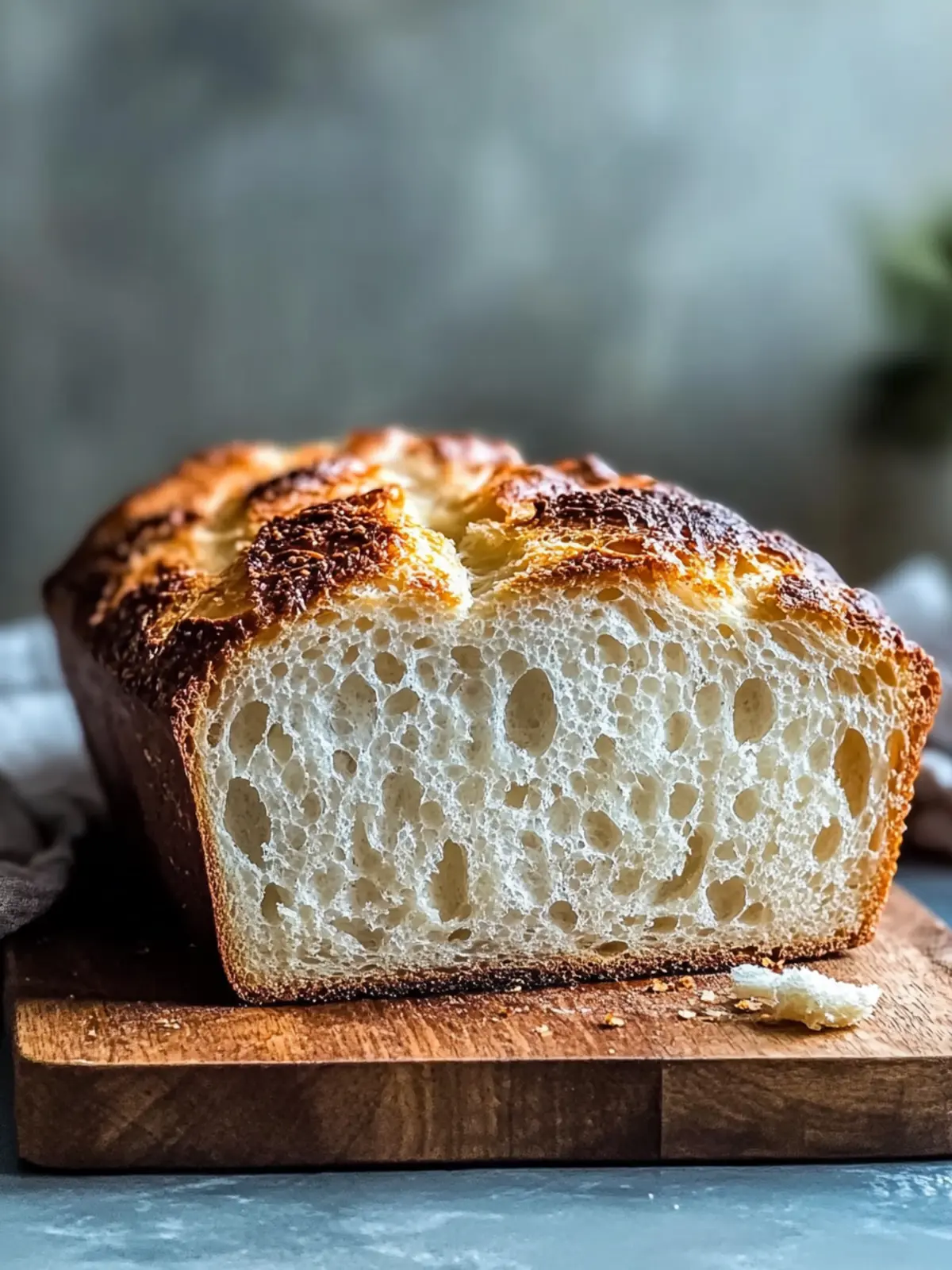 Null-Kohlenhydrat-Joghurt-Brot