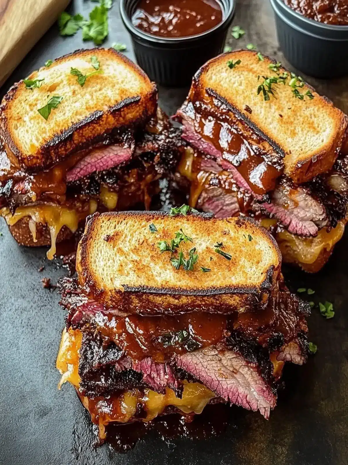 BBQ Brisket Melts: Your New Comfort Food Obsession 3 BBQ Brisket Melts