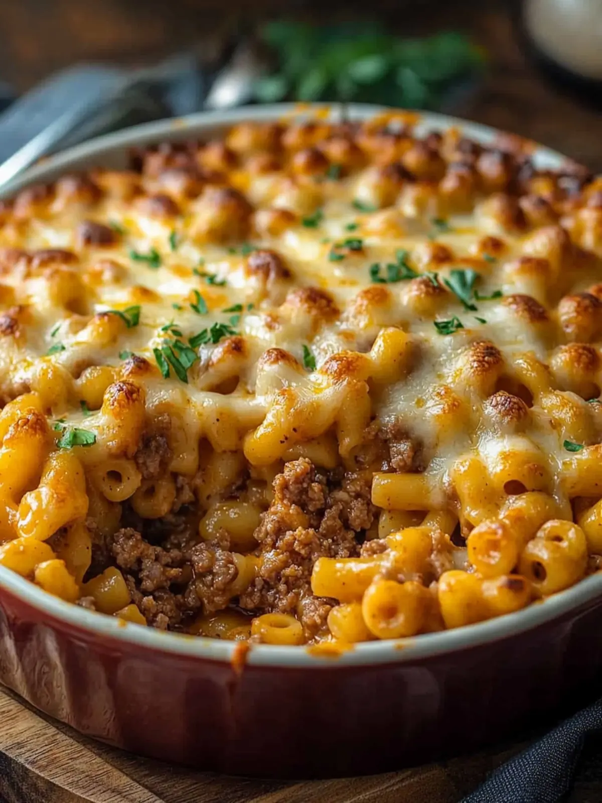 Cheesy Beef Macaroni Bake: Cozy Comfort for Every Dinner 3 Cheesy Beef Macaroni Bake