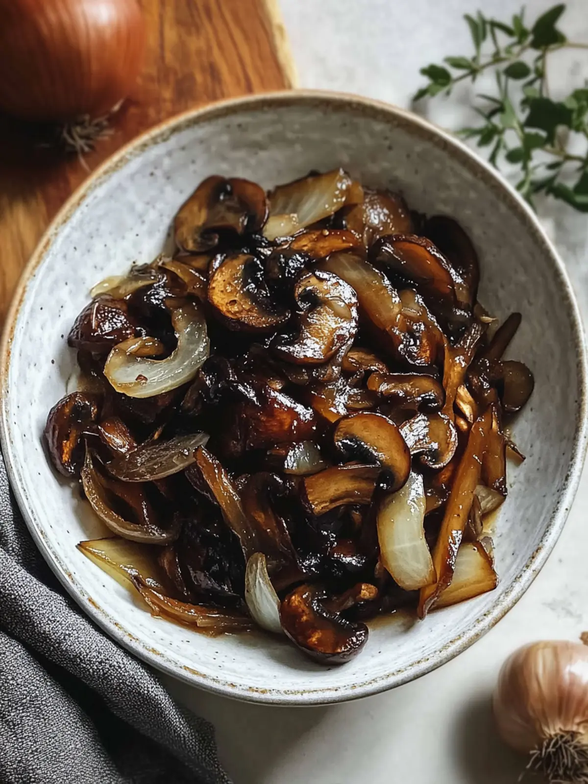 Savory Caramelized Mushrooms and Onions for Every Meal 3 Caramelized Mushrooms and Onions