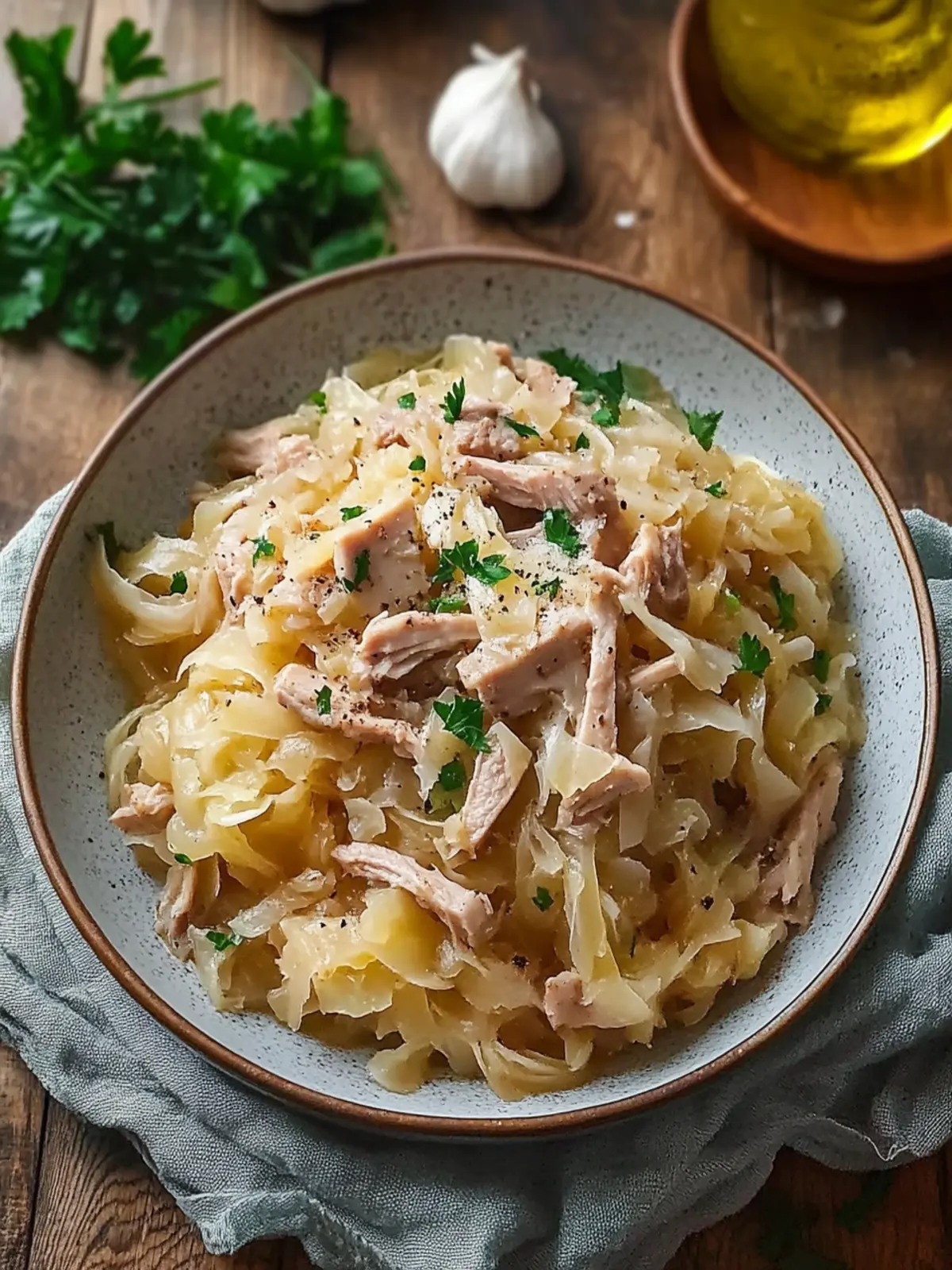 German Pork Sauerkraut And Noodles: Cozy Comfort Awaits 4 German Pork Sauerkraut And Noodles