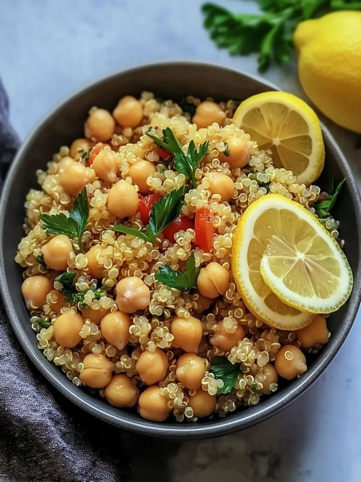 Lemon Herb Quinoa with Chickpeas: A Fresh, Flavorful Delight 5 Lemon Herb Quinoa with Chickpeas