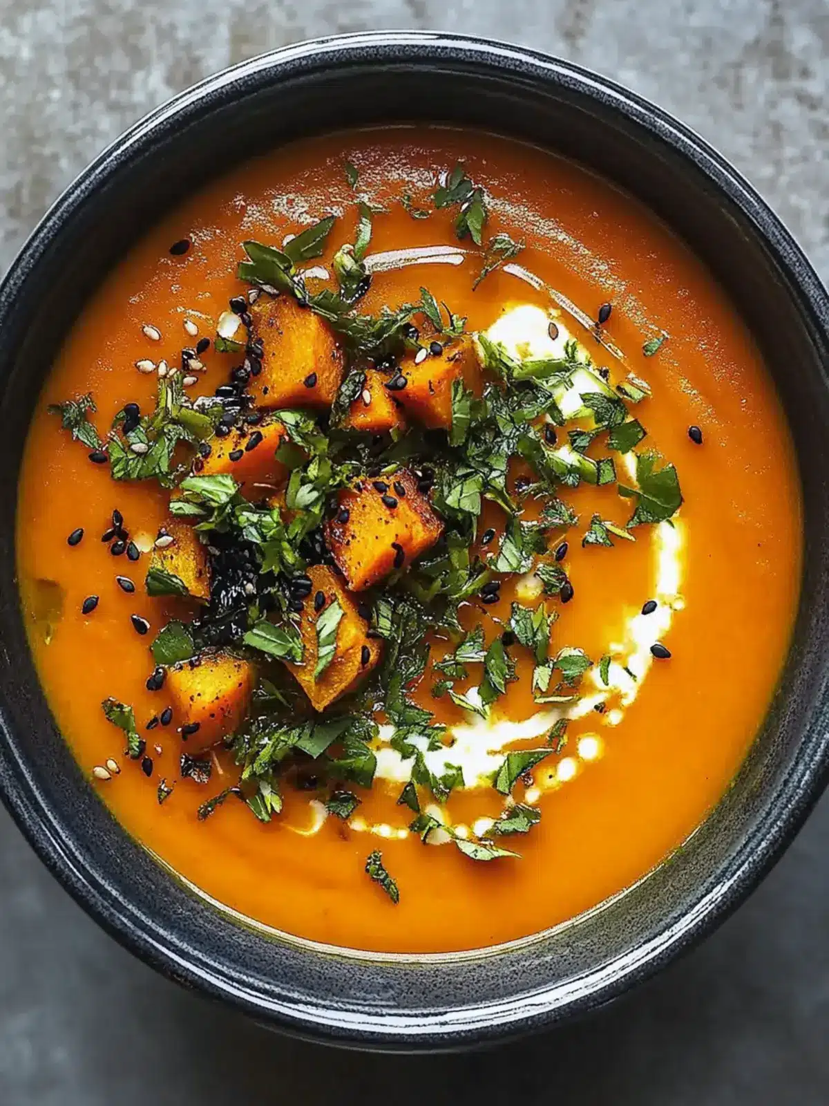 Creamy Gochujang Sweet Potato Soup That Warms the Soul 4 Gochujang Sweet Potato Soup