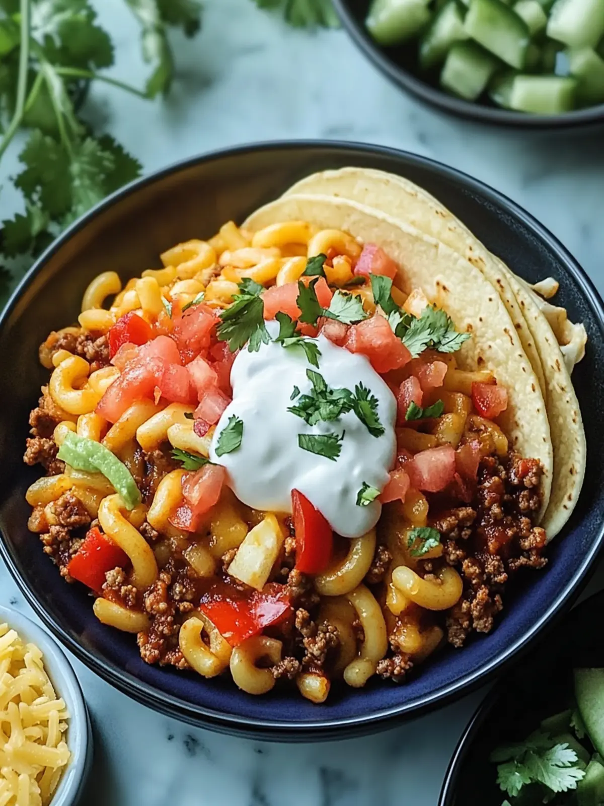 Creamy Taco Mac: A Fun Twist on Comfort Food Bliss 2 Taco Mac