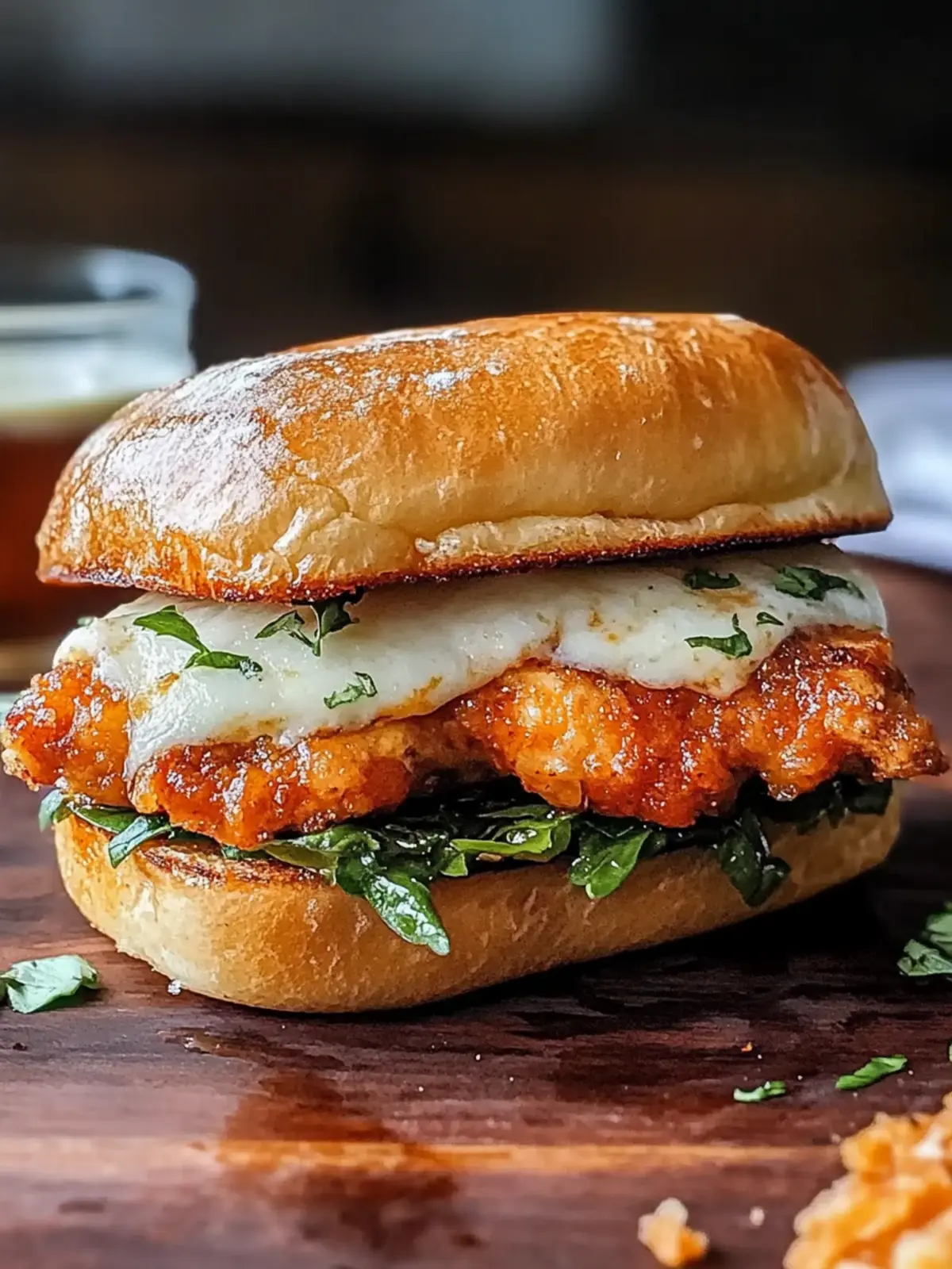 Savory Vodka Sauce Chicken Parmesan Sandwich for Busy Nights 4 Vodka Sauce Chicken Parmesan Sandwich