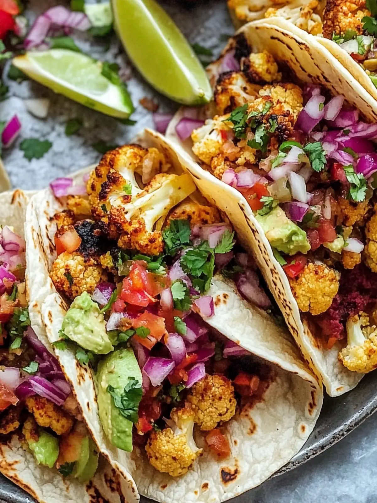 Irresistible Vegetarian Cauliflower Street Tacos You’ll Love 3 Vegetarian Cauliflower Street Tacos