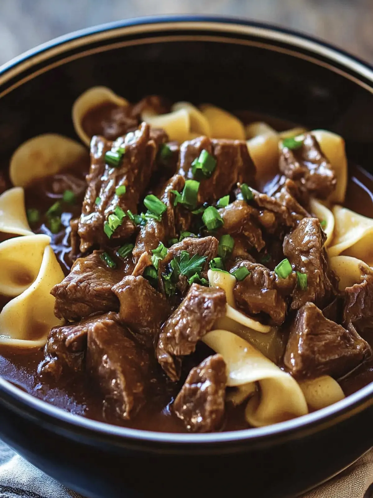 Slow Cooker Beef and Noodles: Comfort Food Made Easy 4 Slow Cooker Beef and Noodles