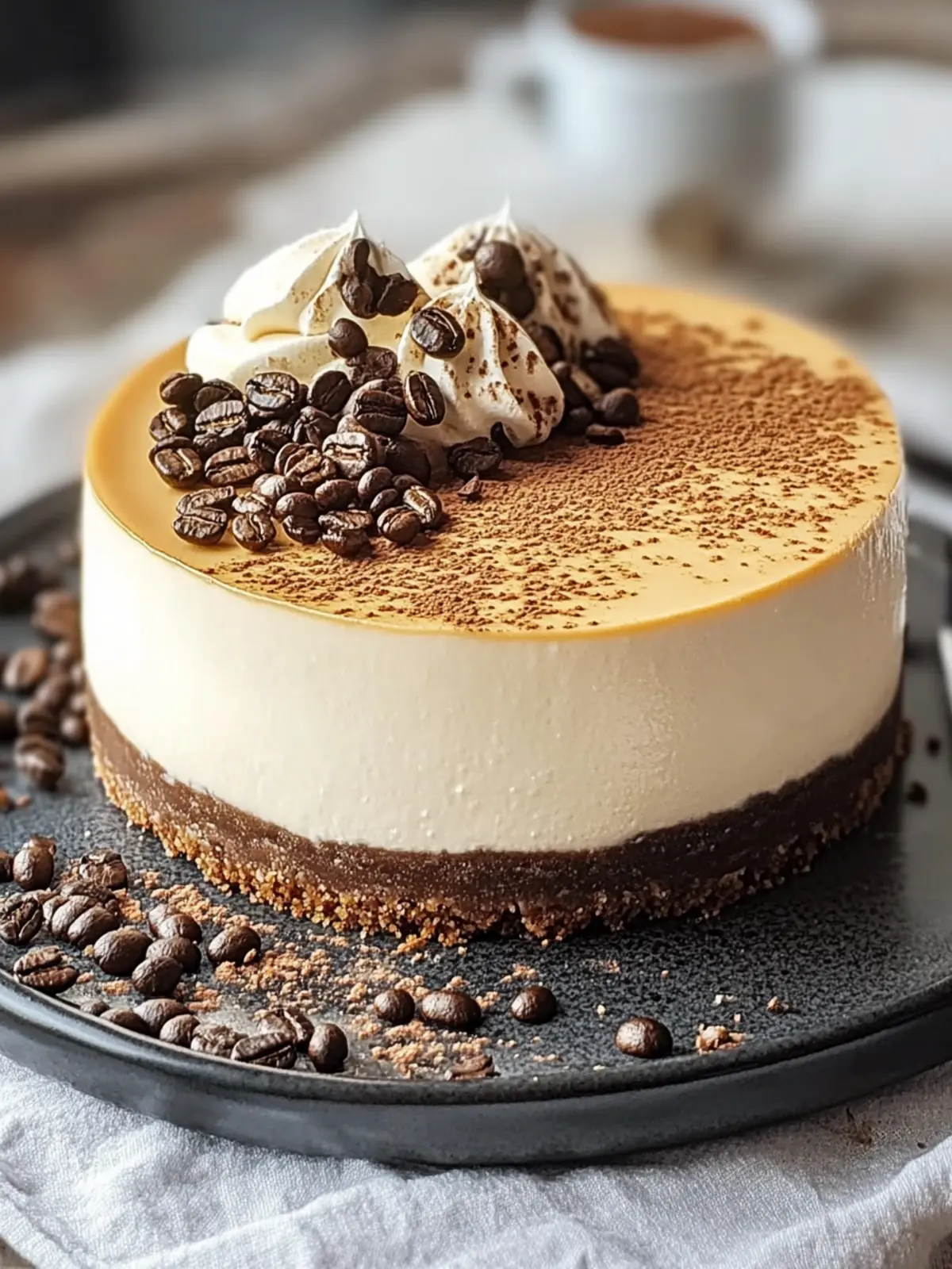 Irresistible Coffee Lover's Cheesecake for Your Sweet Cravings 2 Coffee Lover's Cheesecake