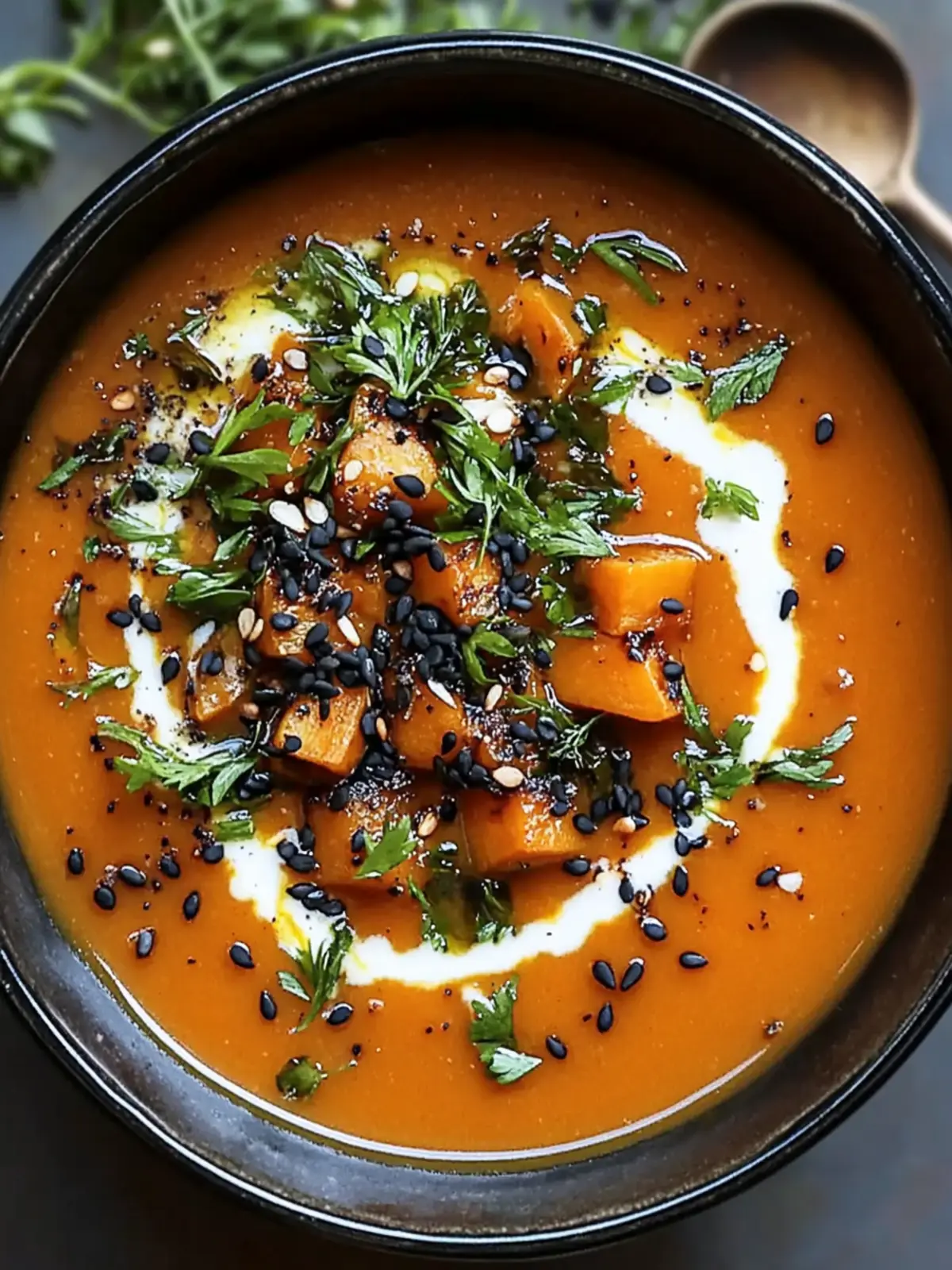 Creamy Gochujang Sweet Potato Soup That Warms the Soul 3 Gochujang Sweet Potato Soup