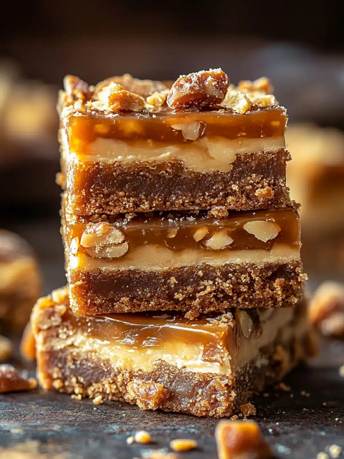Butterfinger Caramel Bars: Irresistibly Easy No-Bake Delight 5 Butterfinger Caramel Bars