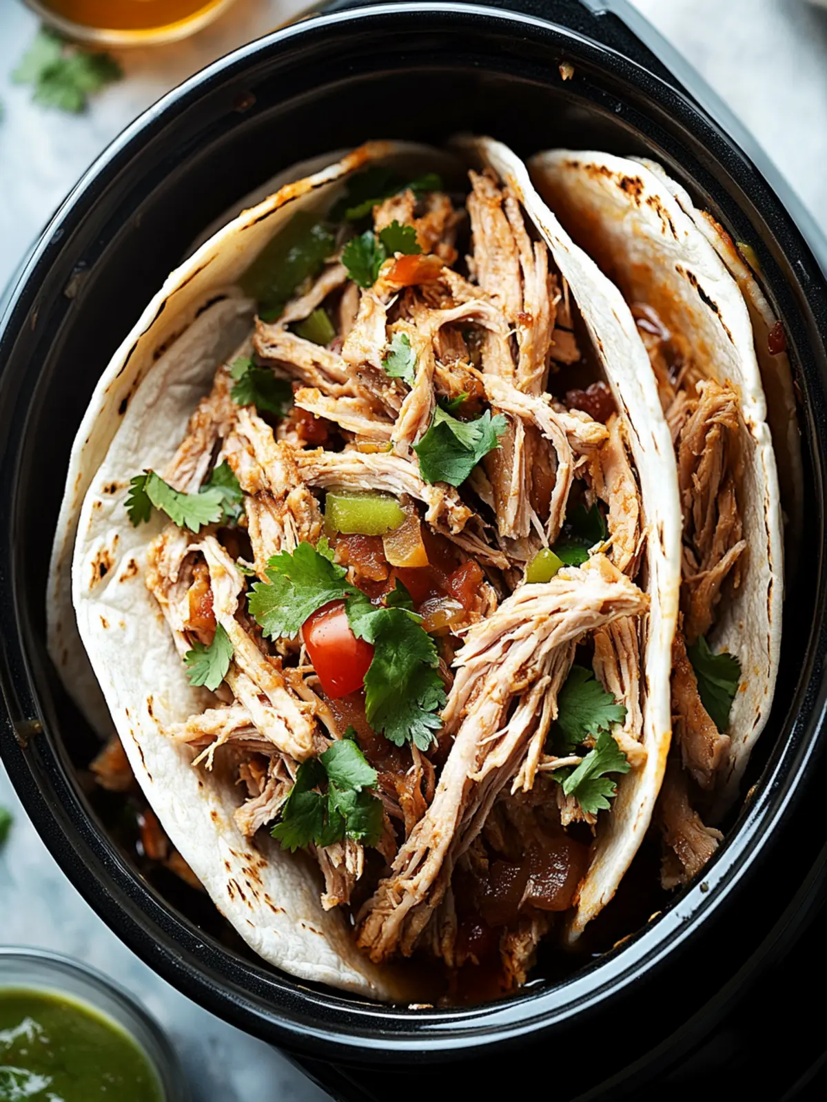 Crispy Slow Cooker Carnitas: Effortless Flavor for Taco Night 4 Crispy Slow Cooker Carnitas