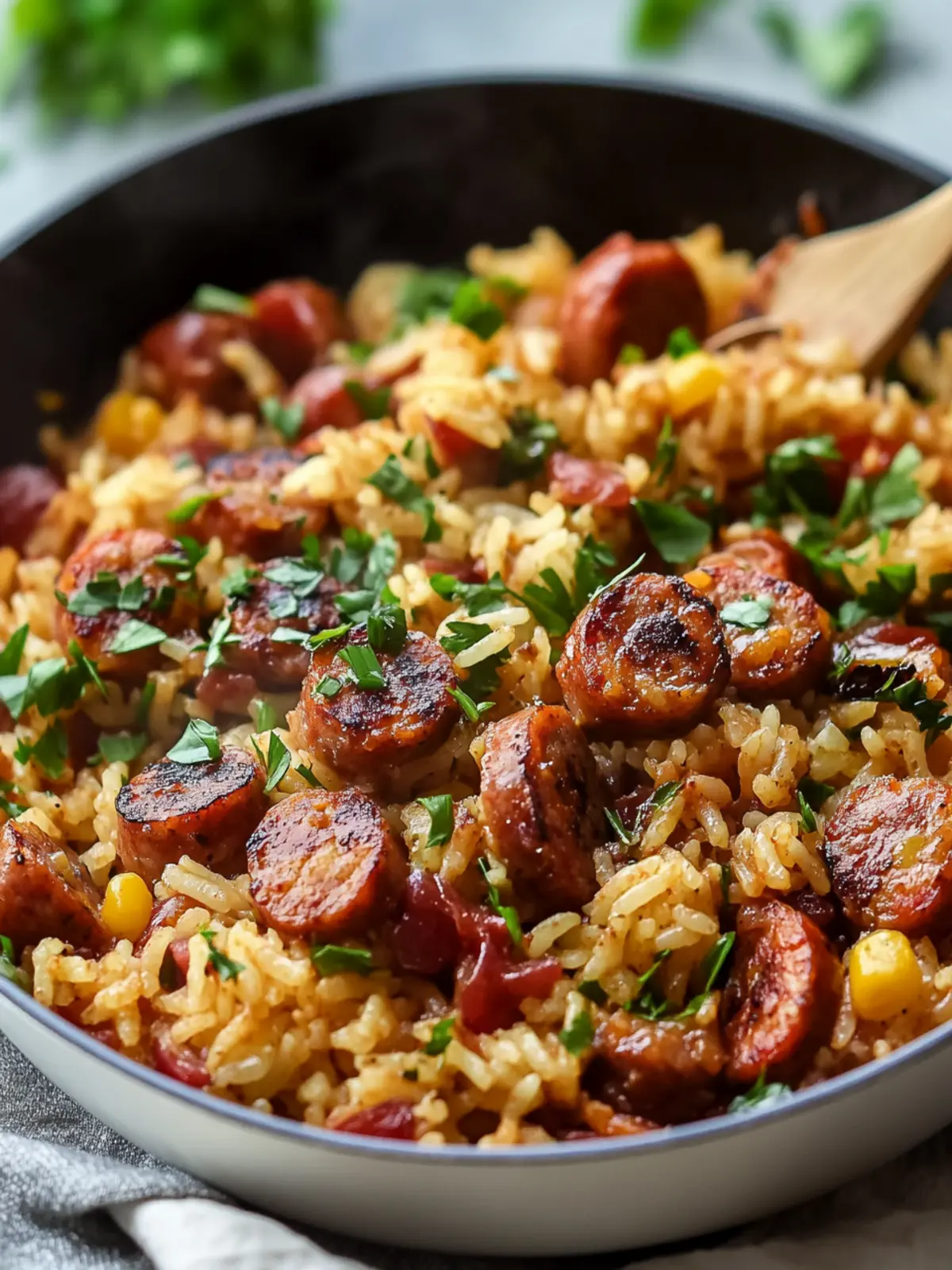One-Pot Sausage and Rice Skillet for Effortless Weeknight Dinners 3 One-Pot Sausage and Rice Skillet