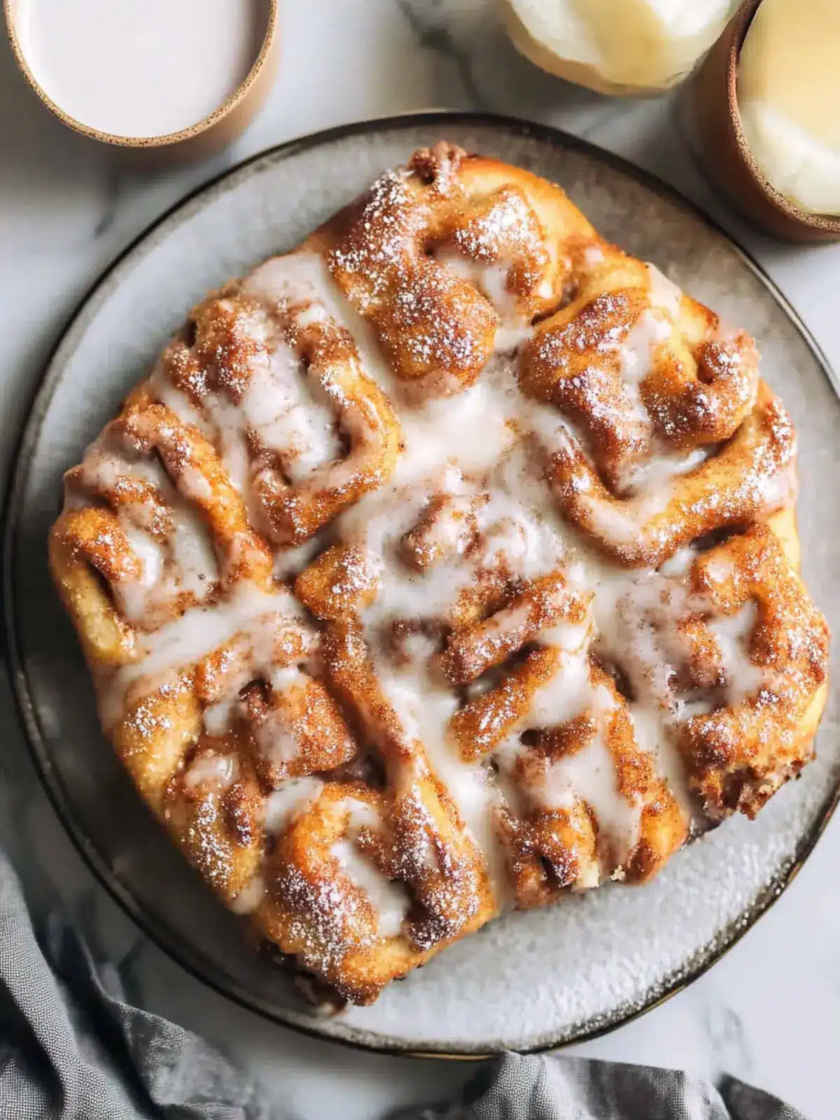 Cinnamon Roll Focaccia: Your New Brunch Obsession Awaits 4 Cinnamon Roll Focaccia