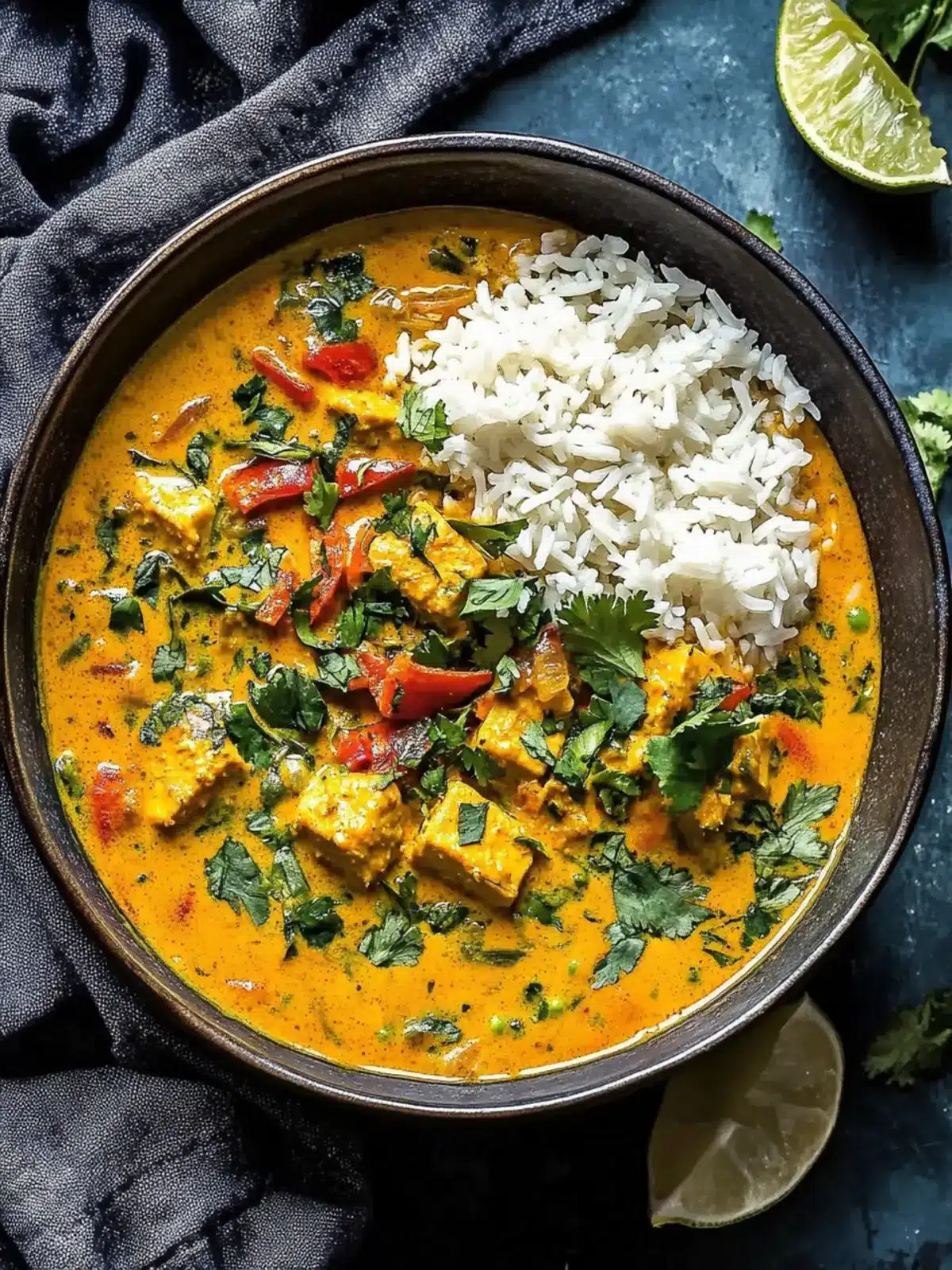 Delicious Vegan Keto Coconut Curry in 30 Minutes or Less 2 Vegan Keto Coconut Curry