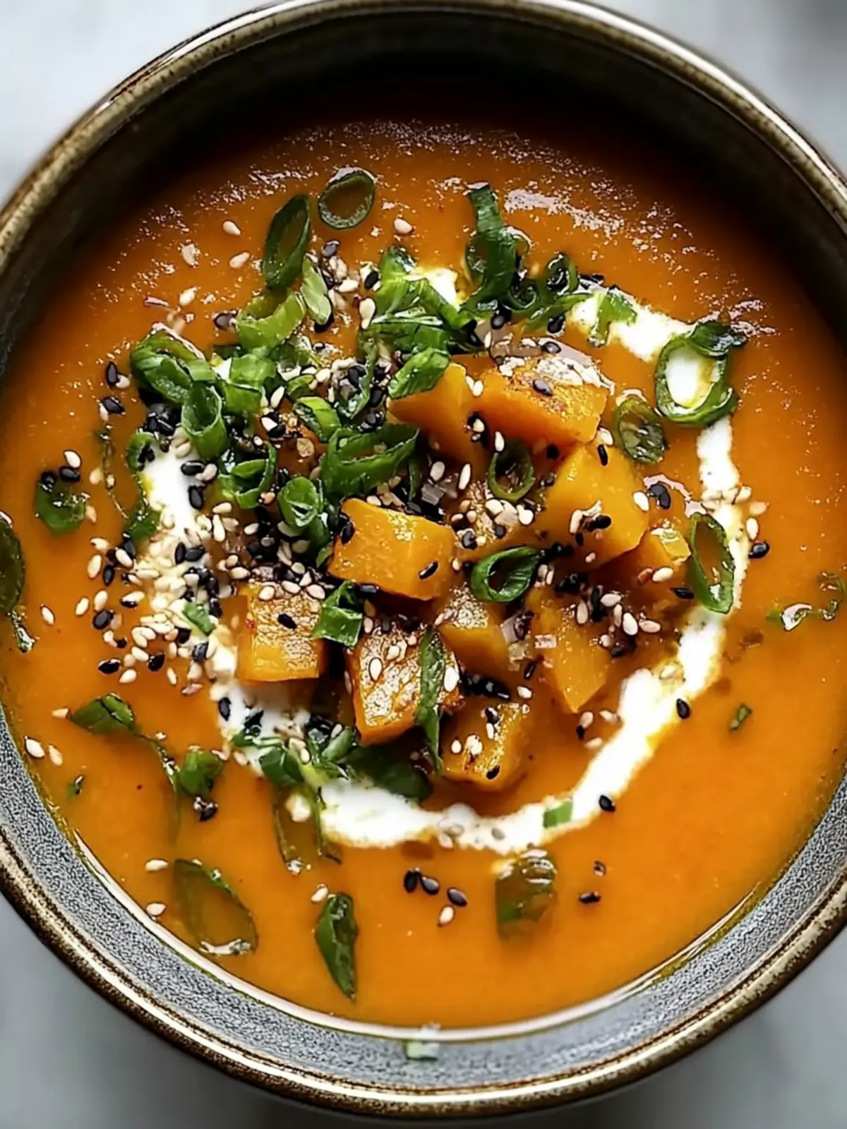 Creamy Gochujang Sweet Potato Soup That Warms the Soul 2 Gochujang Sweet Potato Soup