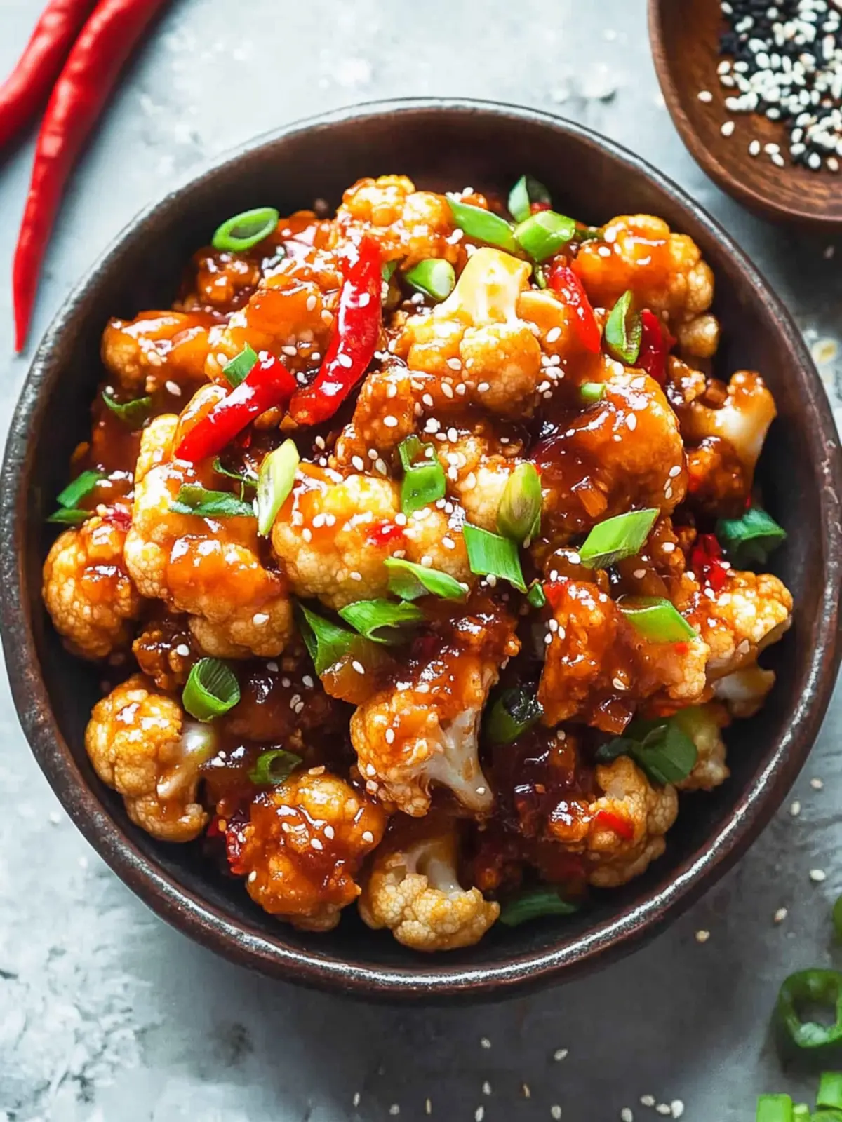 Crispy Kung Pao Cauliflower: A Vegan Feast to Savor 5 Kung Pao Cauliflower