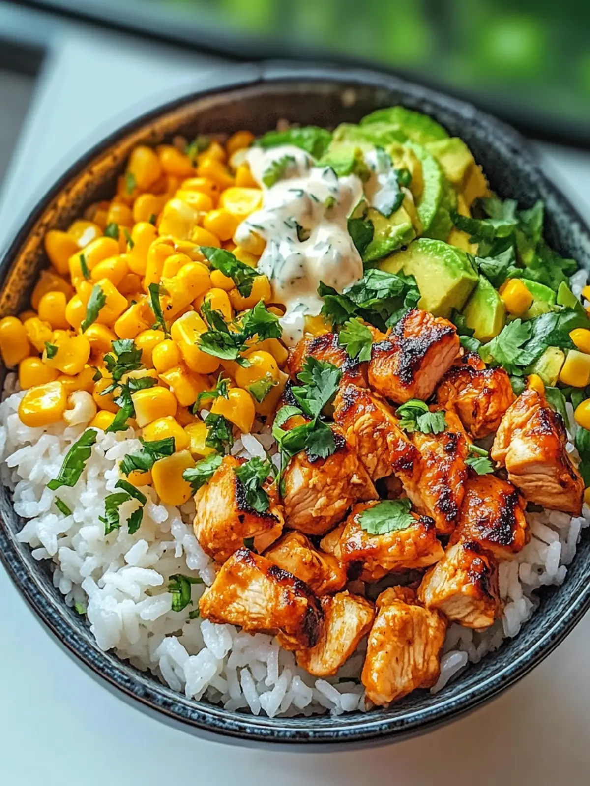 Mouthwatering Street Corn Chicken Rice Bowl for Easy Dinners 5 Street Corn Chicken Rice Bowl
