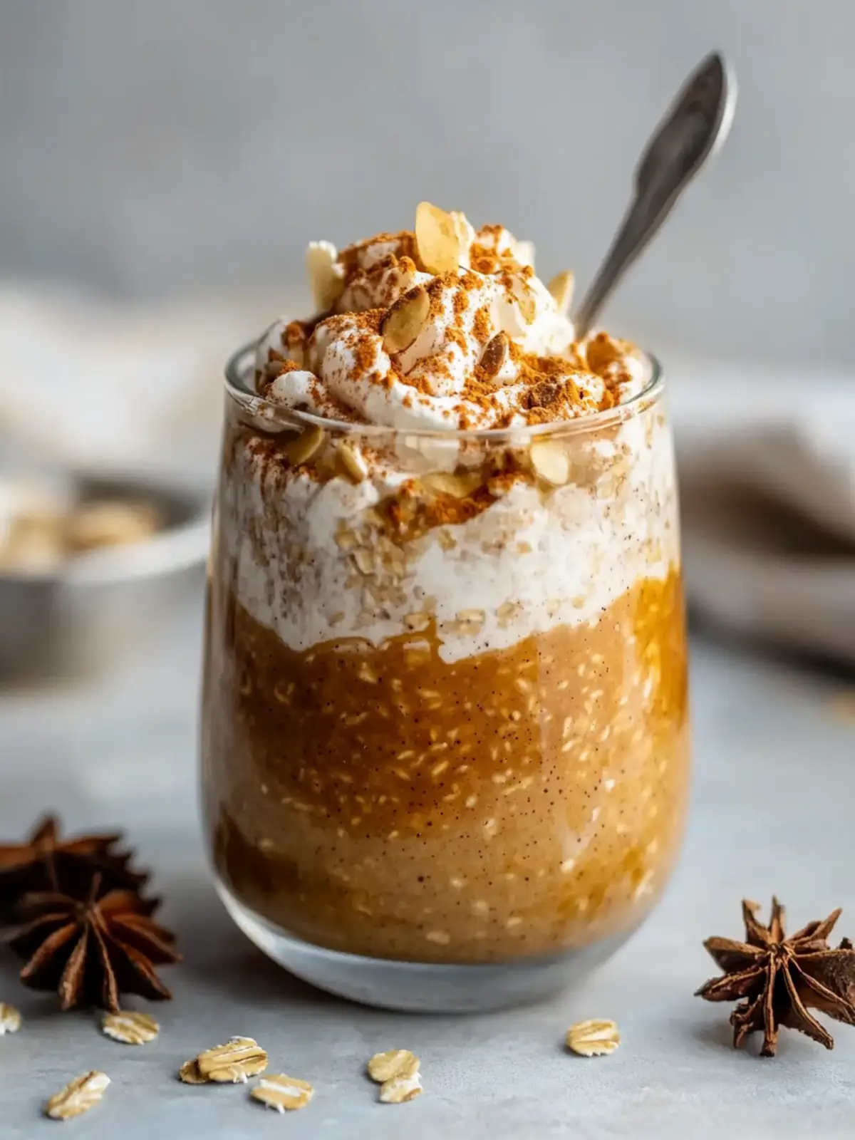 Pumpkin Spice Overnight Oats