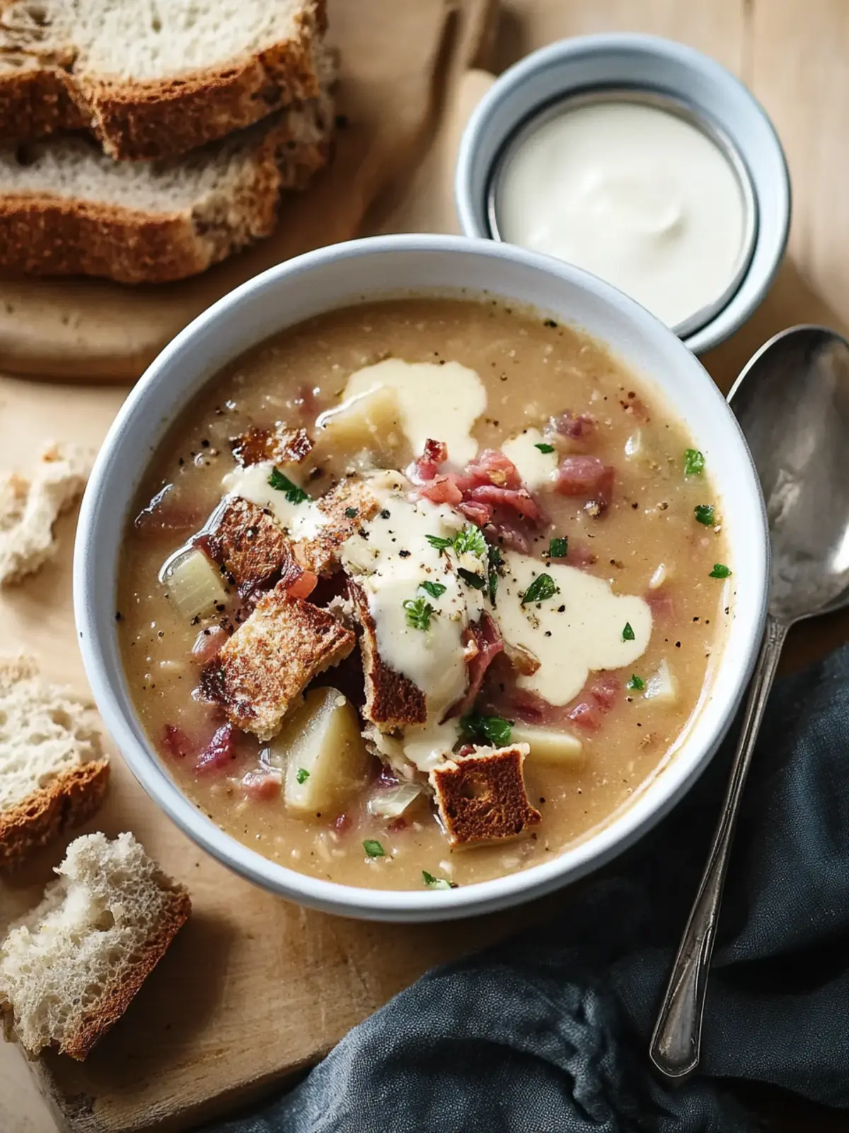 Comforting Reuben Soup: A Twist on Classic Flavors 4 Reuben Soup