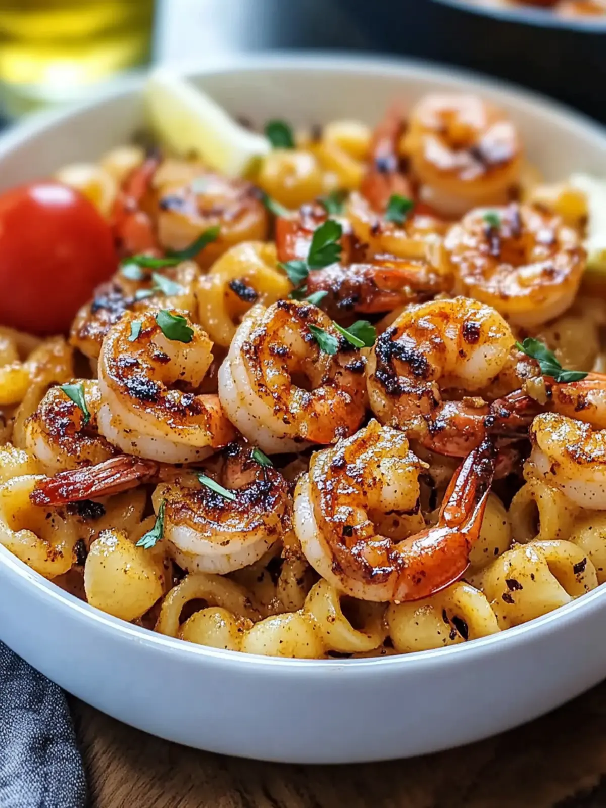 Savor Blackened Shrimp Cavatappi for a Cozy Night In 4 Blackened Shrimp Cavatappi