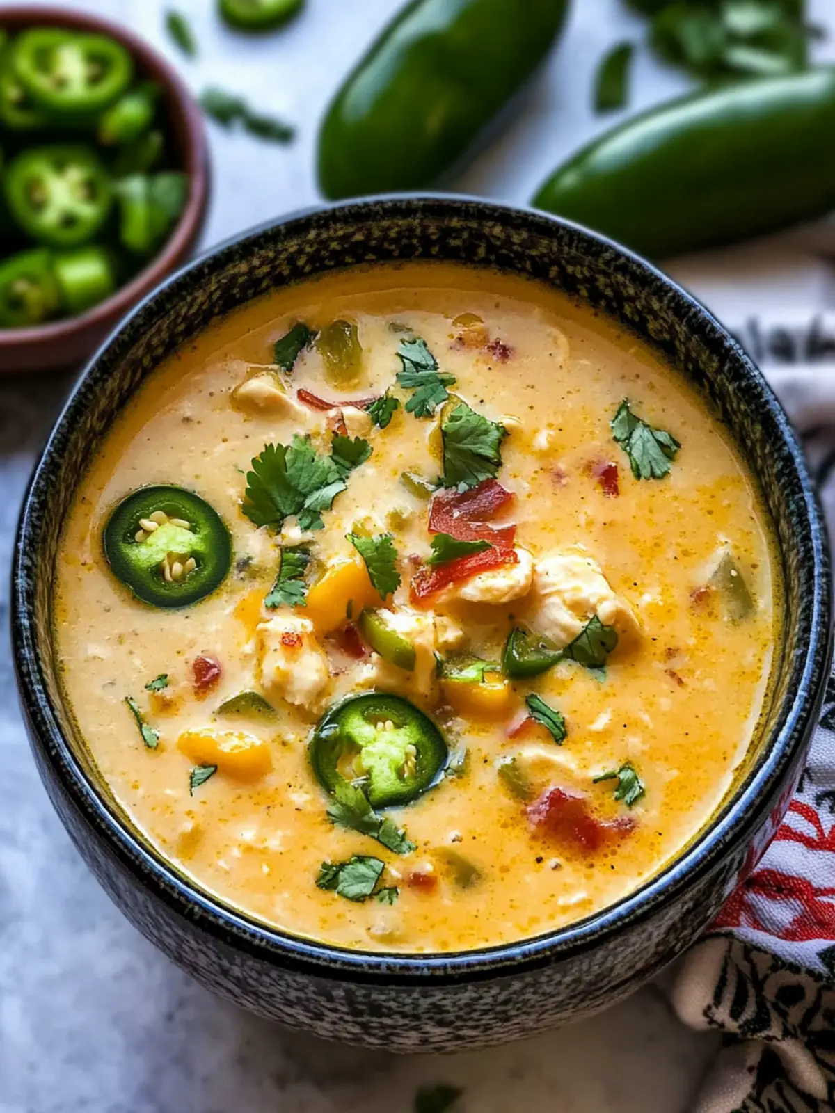 Spicy Jalapeño Popper Chicken Soup for Ultimate Comfort Food 5 Spicy Jalapeño Popper Chicken Soup