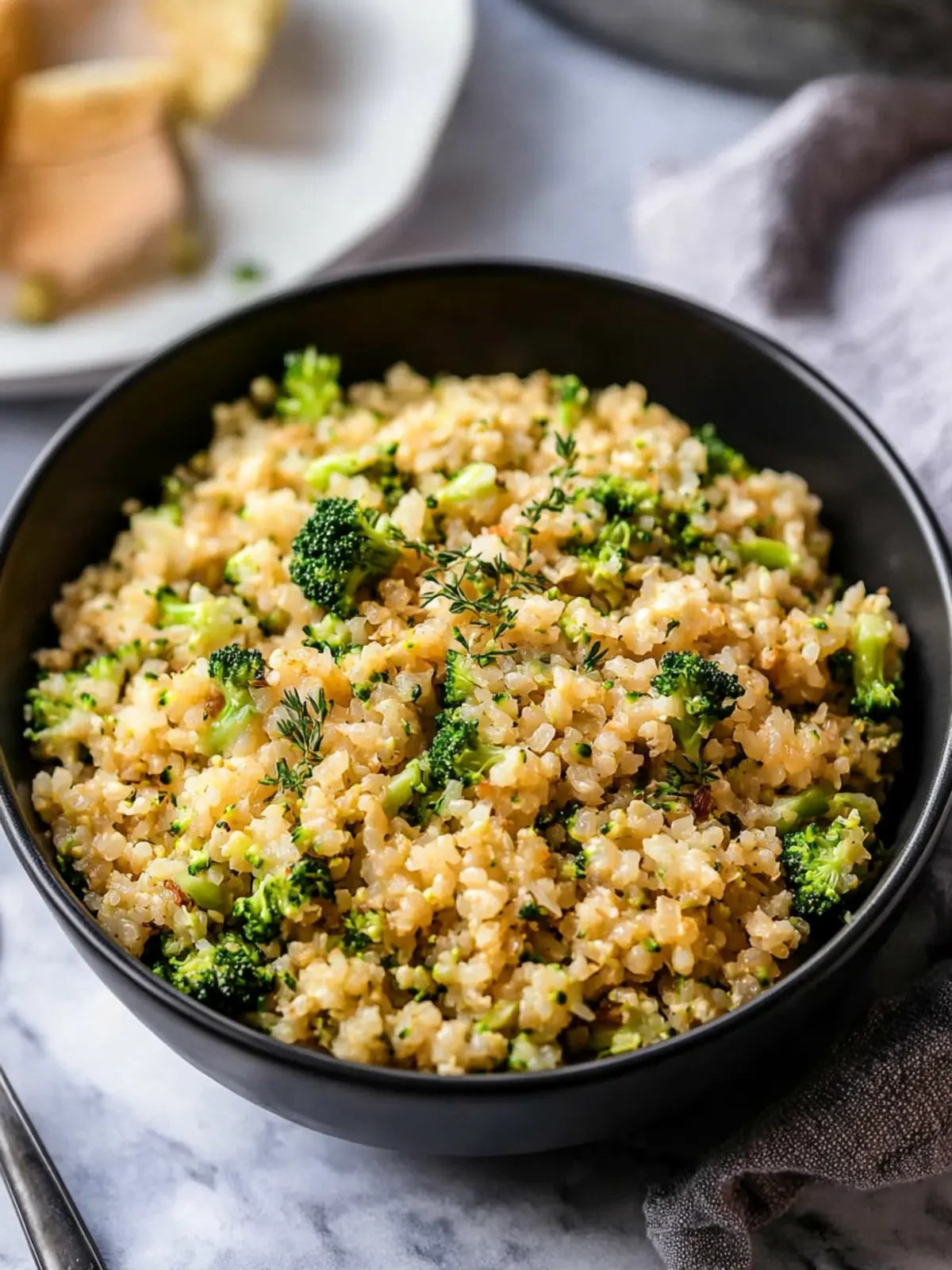 Decadent Cheesy Broccoli Cauliflower Rice for Guilt-Free Indulgence 4 Cheesy Broccoli Cauliflower Rice