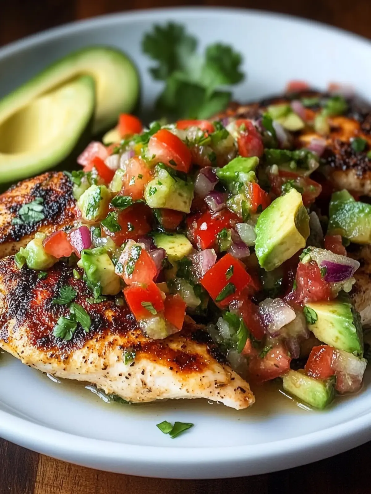 Fiesta Lime Chicken with Avocado Salsa for a Flavor Fiesta 2 Fiesta Lime Chicken with Avocado Salsa