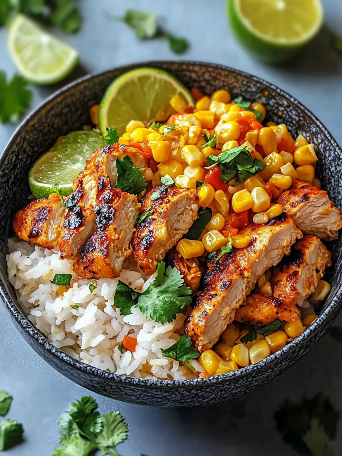 Mouthwatering Street Corn Chicken Rice Bowl for Easy Dinners 4 Street Corn Chicken Rice Bowl