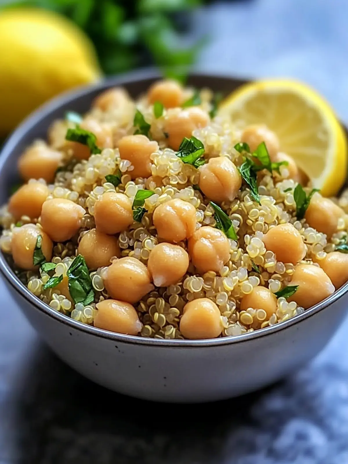 Lemon Herb Quinoa with Chickpeas: A Fresh, Flavorful Delight 3 Lemon Herb Quinoa with Chickpeas