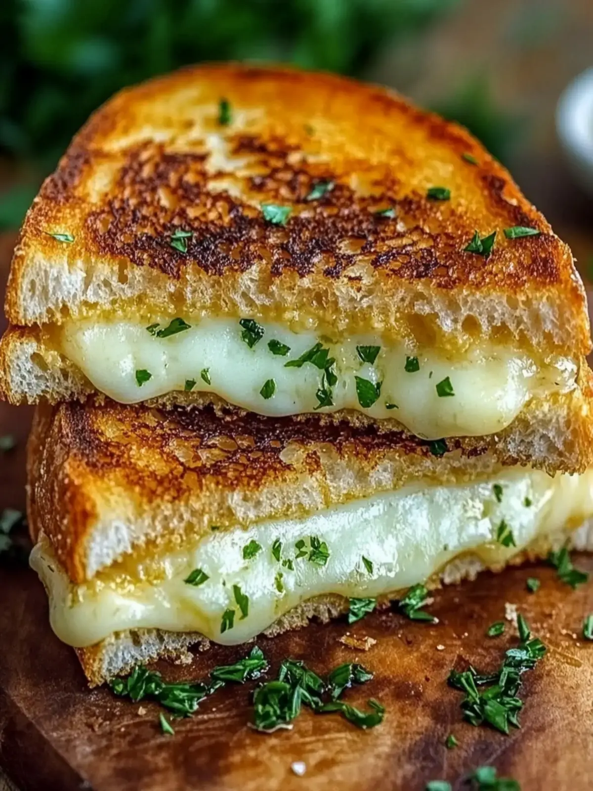 Garlic Bread Grilled Cheese: A Cheesy Comfort Food Dream 2 Garlic Bread Grilled Cheese