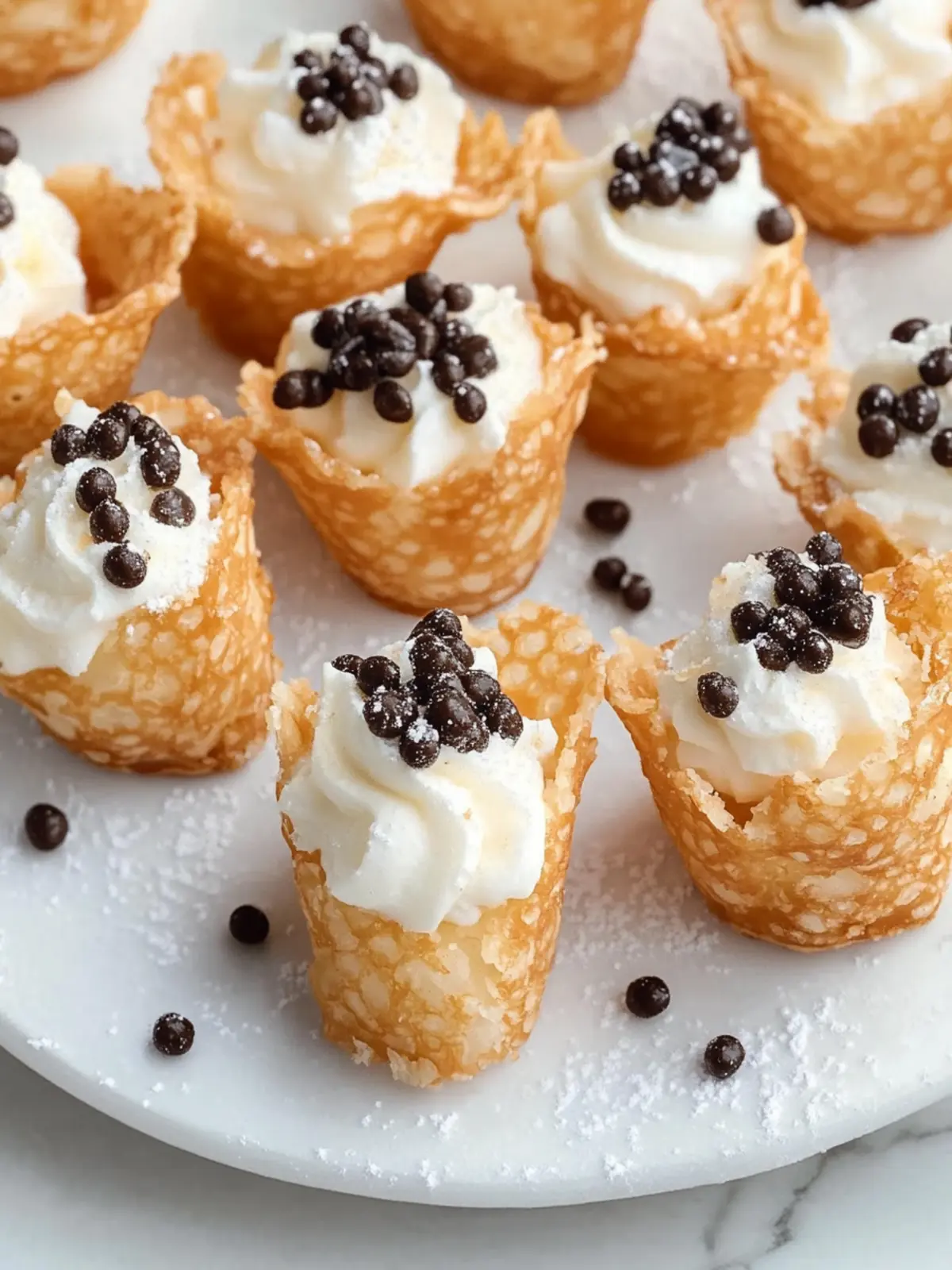 Irresistible Mini Cannoli Bites Perfect for Any Celebration 3 Mini Cannoli Bites
