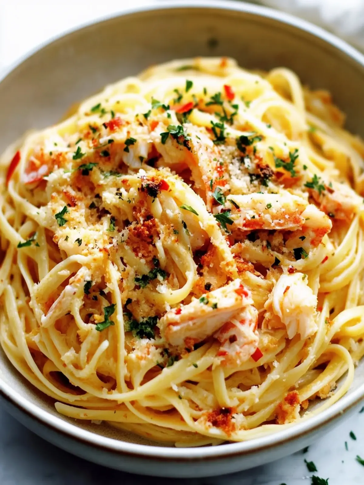 Quick and Delicious Crab Linguine: A 20-Minute Dinner Delight 4 Quick and Delicious Crab Linguine