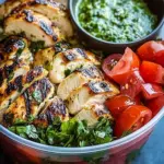 Chimichurri Chicken Bowls with Garlic Sauce You’ll Love 44 Chimichurri Chicken Bowls with Garlic Sauce