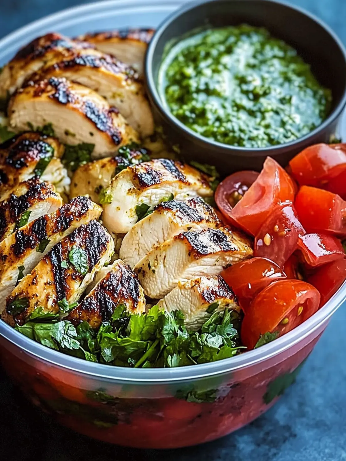Chimichurri Chicken Bowls with Garlic Sauce You’ll Love 5 Chimichurri Chicken Bowls with Garlic Sauce