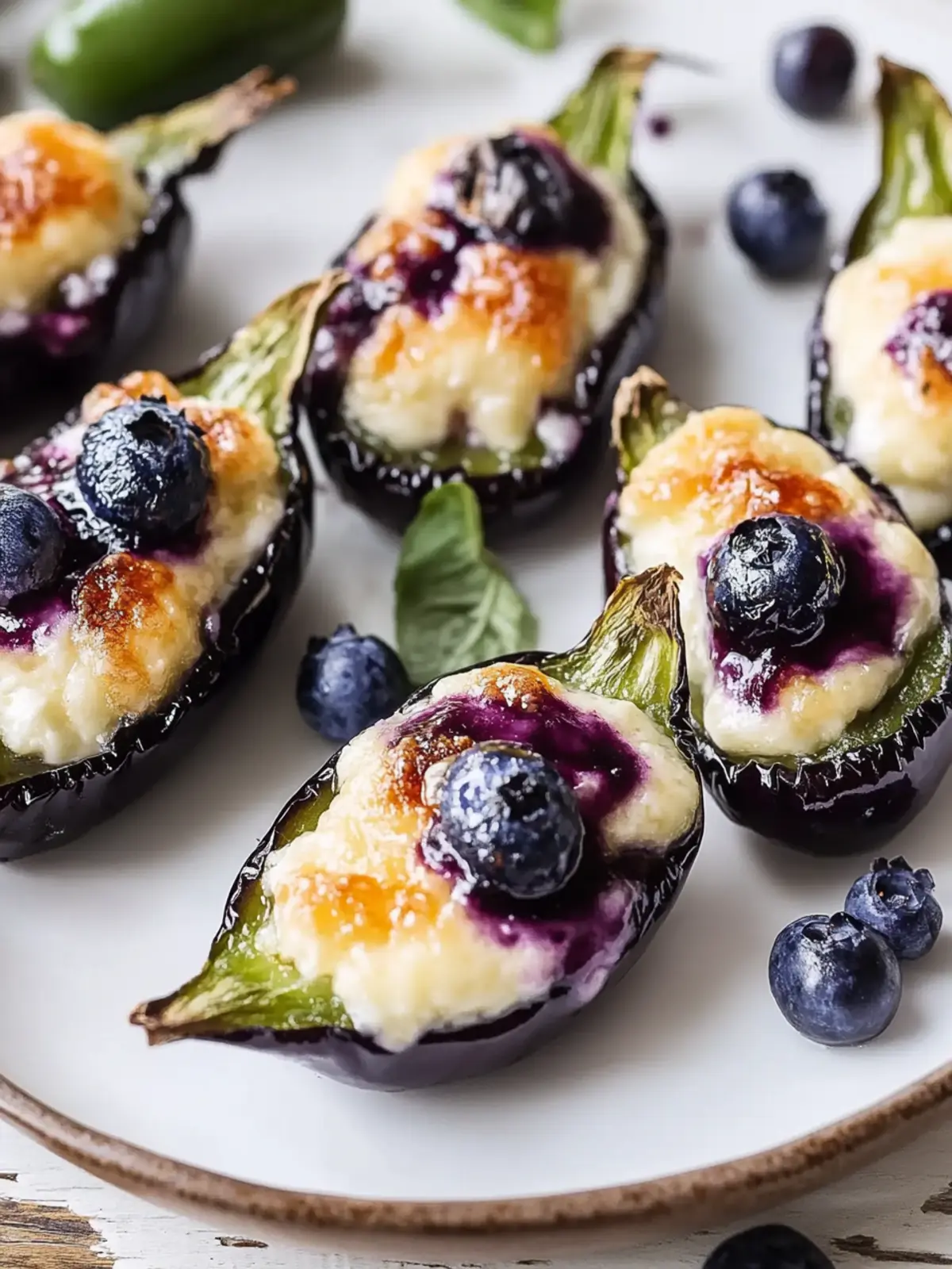 Irresistible Blueberry Brie Jalapeño Poppers You’ll Love 5 Blueberry Brie Jalapeño Poppers