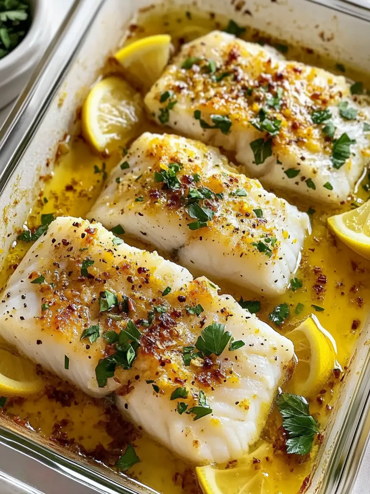 Gluten-Free Mediterranean Baked Cod with Zesty Lemon Garlic 4 Gluten-Free Mediterranean Baked Cod With Lemon And Garlic