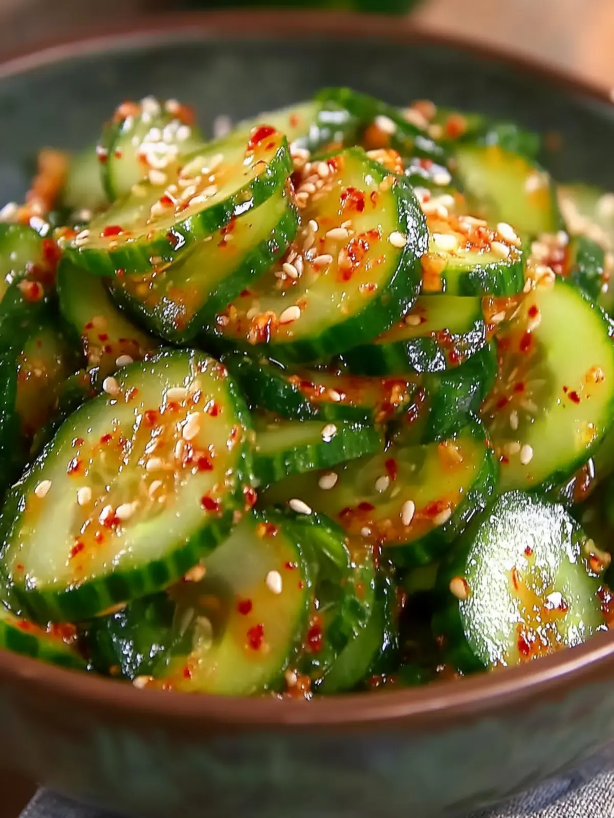 Spicy Korean-Style Cucumber Salad: Quick & Zesty Crunch 4 Spicy Korean-Style Cucumber Salad