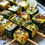 Grill Up Garlic Butter Zucchini Skewers for a Flavor Burst 6 Garlic Butter Zucchini Skewers