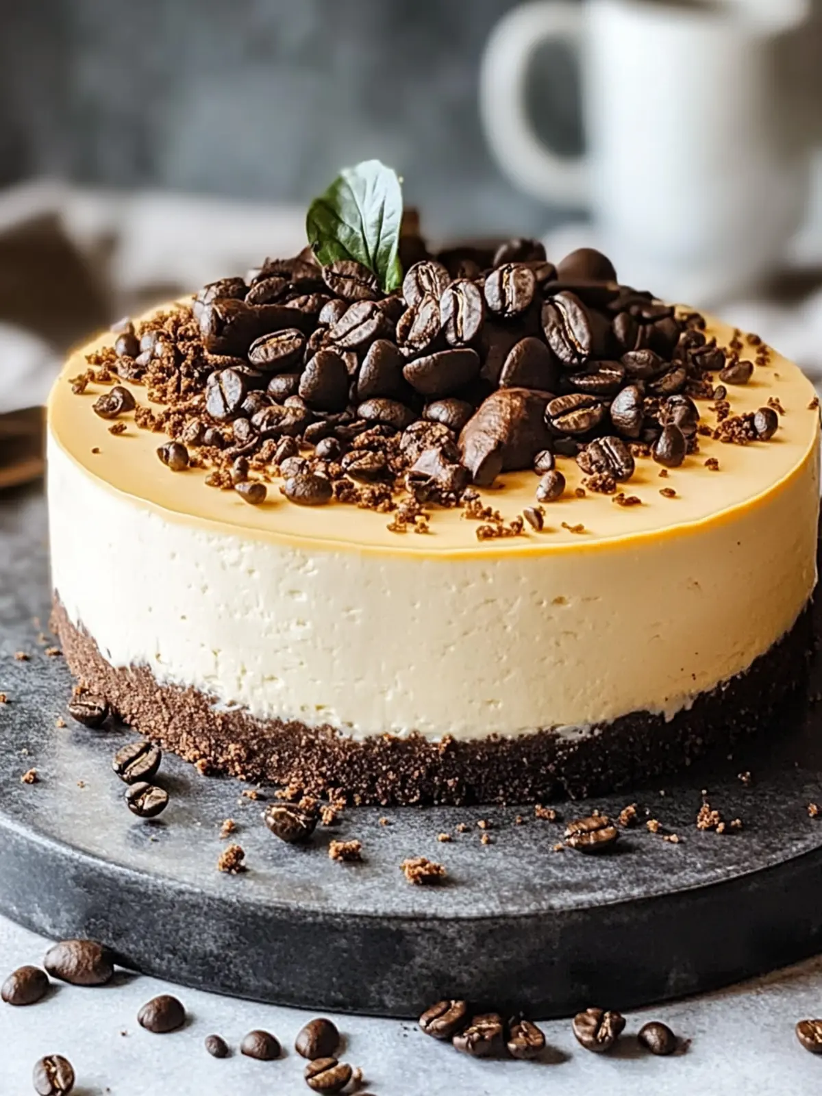 Irresistible Coffee Lover's Cheesecake for Your Sweet Cravings 4 Coffee Lover's Cheesecake