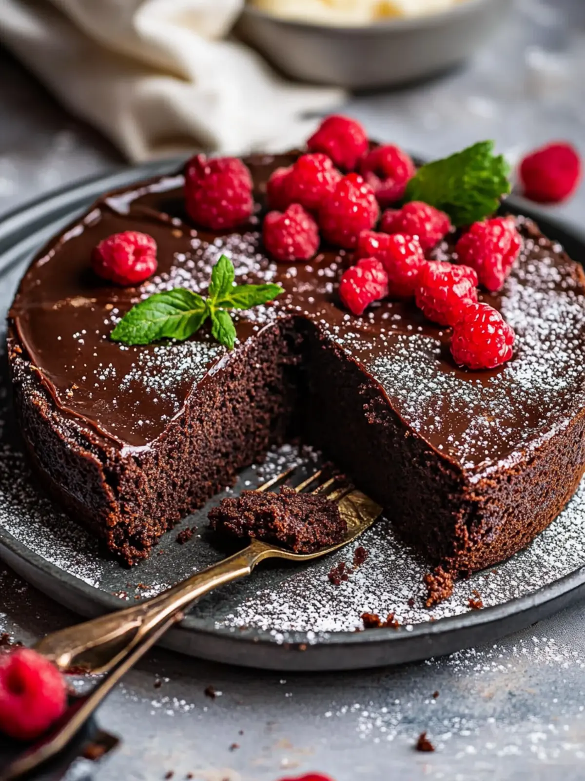 Decadent Fudgy Flourless Chocolate Cake You'll Love 4 Fudgy Flourless Chocolate Cake