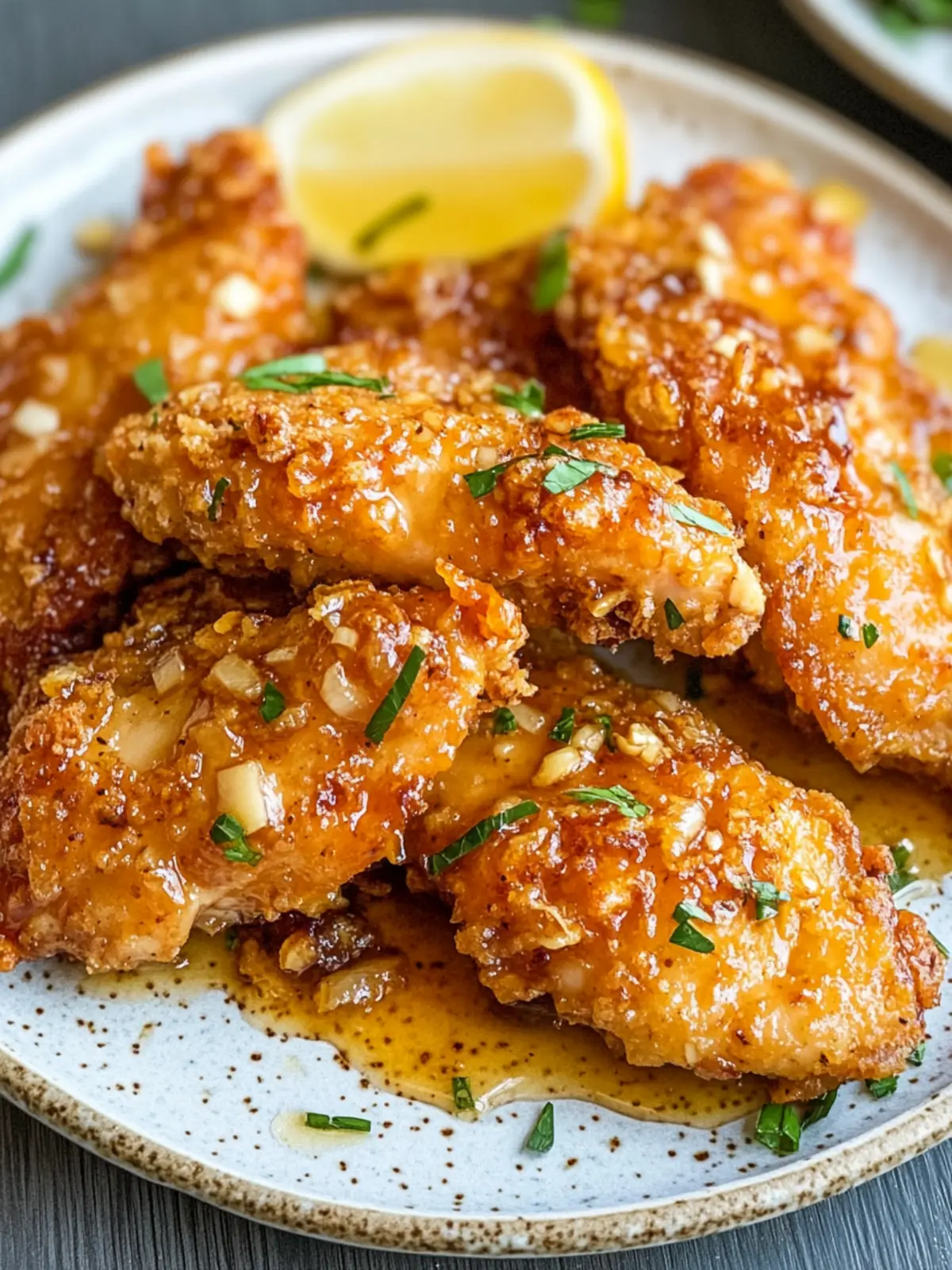 Crispy Air Fryer Honey Butter Garlic Chicken Tenders You’ll Love 3 Crispy Air Fryer Honey Butter Garlic Chicken Tenders