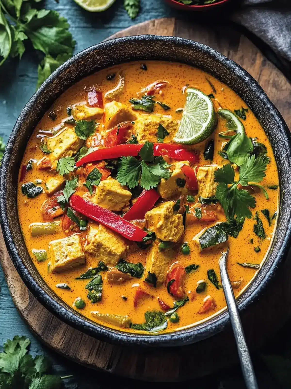 Delicious Vegan Keto Coconut Curry in 30 Minutes or Less 3 Vegan Keto Coconut Curry