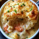 Seafood Pot Pie with Cheddar Bay Biscuit Topping Bliss 9 Seafood Pot Pie with Cheddar Bay Biscuit Topping