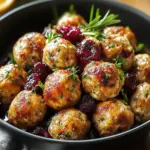 Cranberry Orange Chicken Meatballs: A Flavorful Festive Delight 6 Cranberry Orange Chicken Meatballs