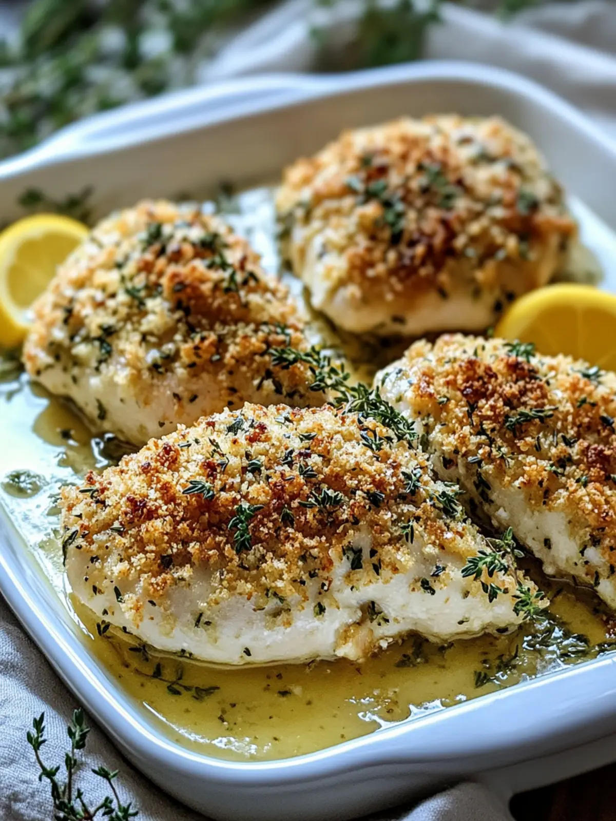 Herb-Crusted Baked Boursin Chicken for Effortless Gourmet Nights 2 Herb-Crusted Baked Boursin Chicken