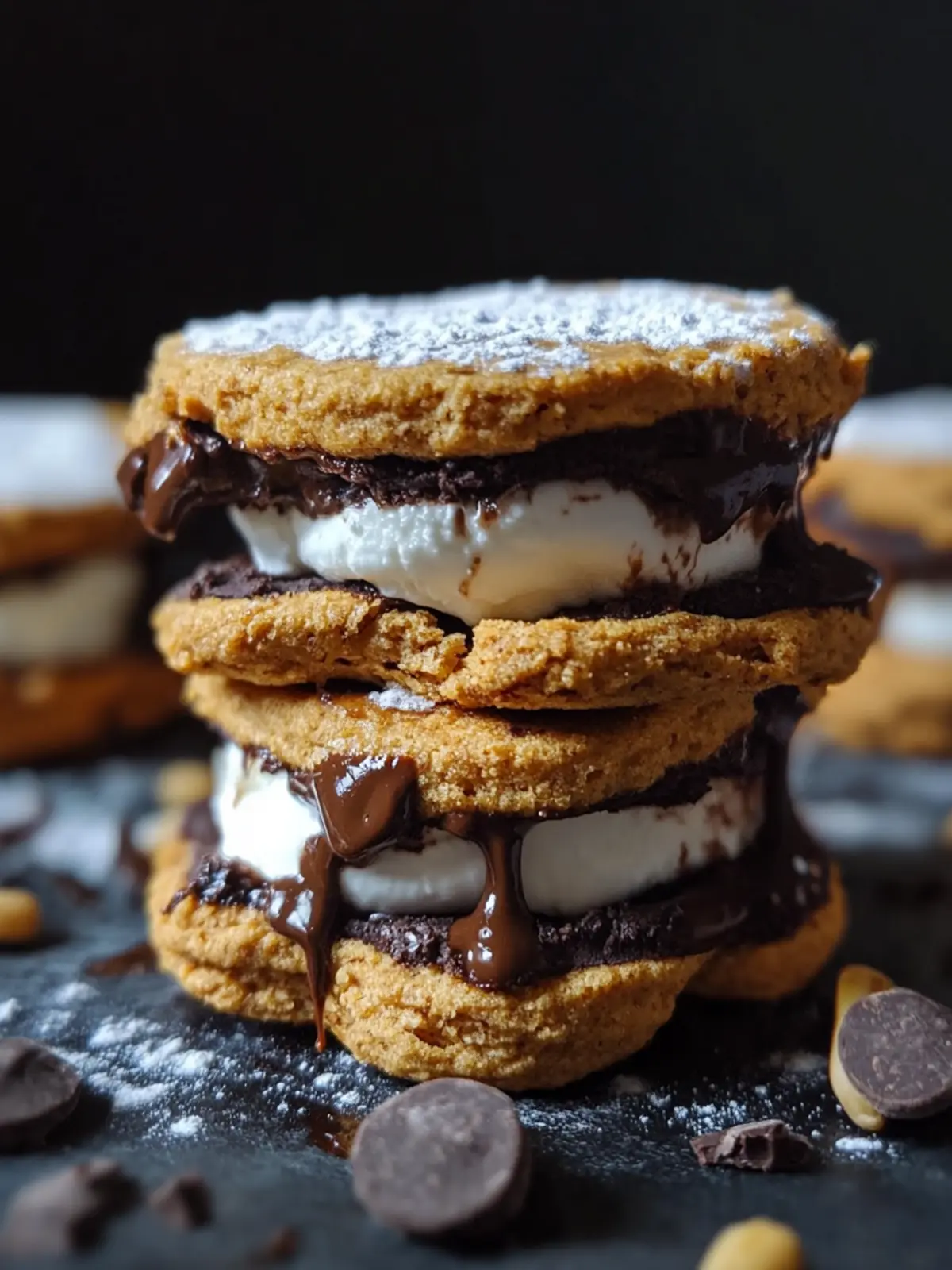Peanut Butter Choc Chip S'mores for Quick Sweet Cravings 3 Peanut Butter Choc Chip S’mores