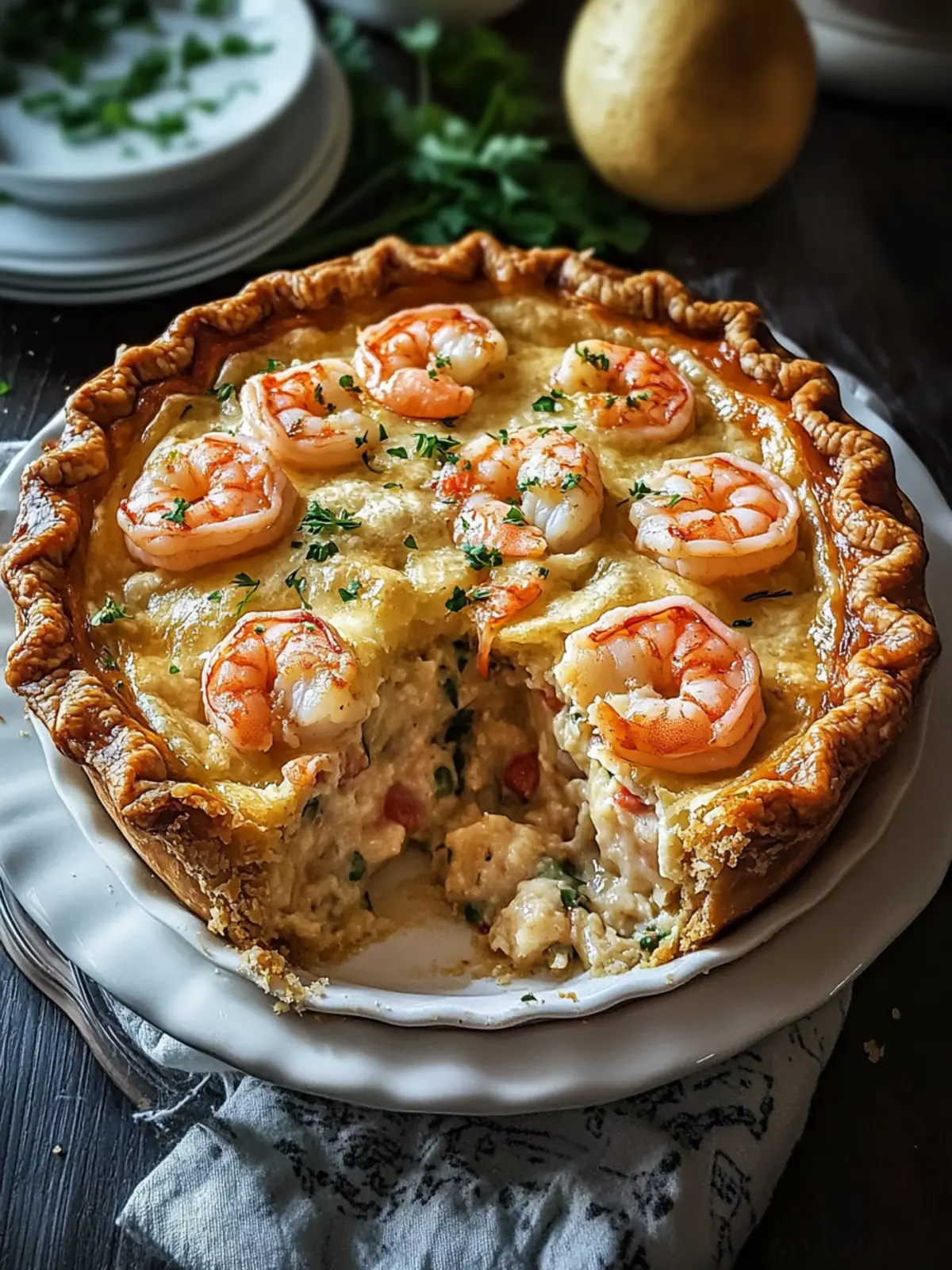 Savory Florida Shrimp Pie: A Coastal Family Favorite 5 Florida Shrimp Pie