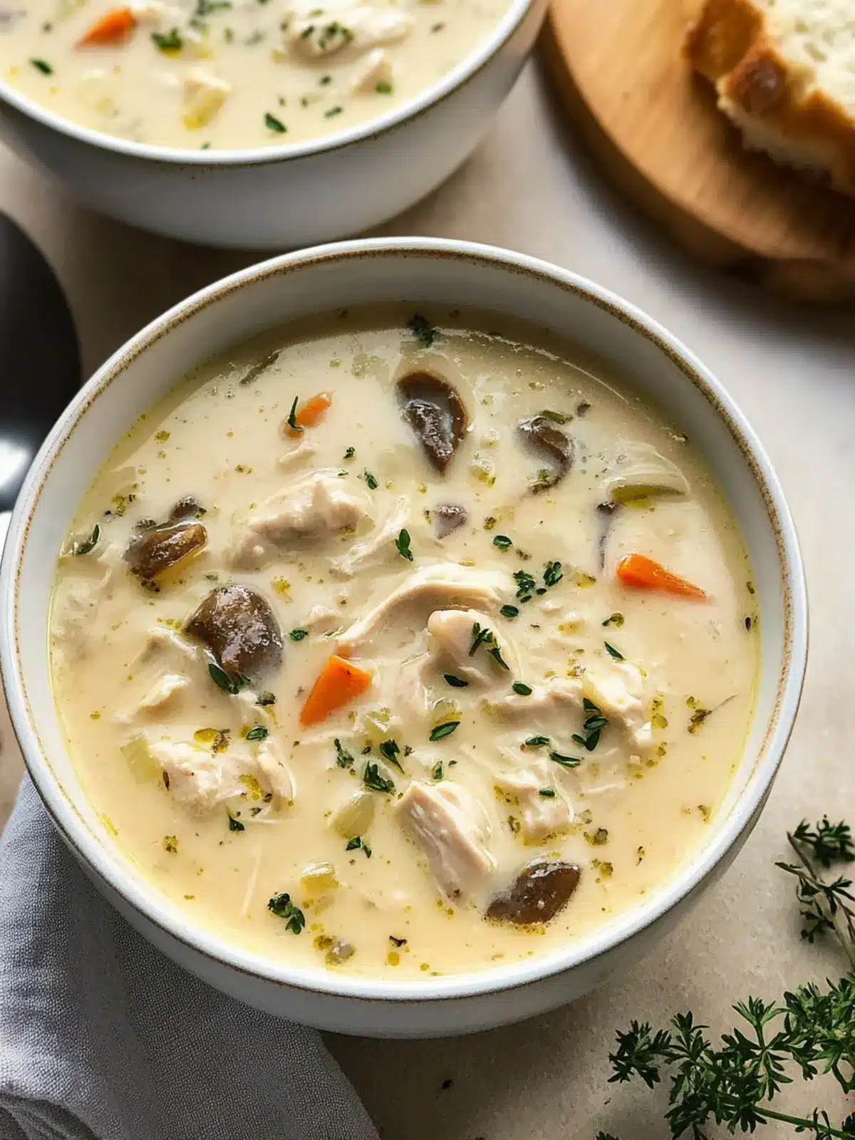 Creamy Boursin Chicken Soup to Warm Your Heart and Home 4 Creamy Boursin Chicken Soup