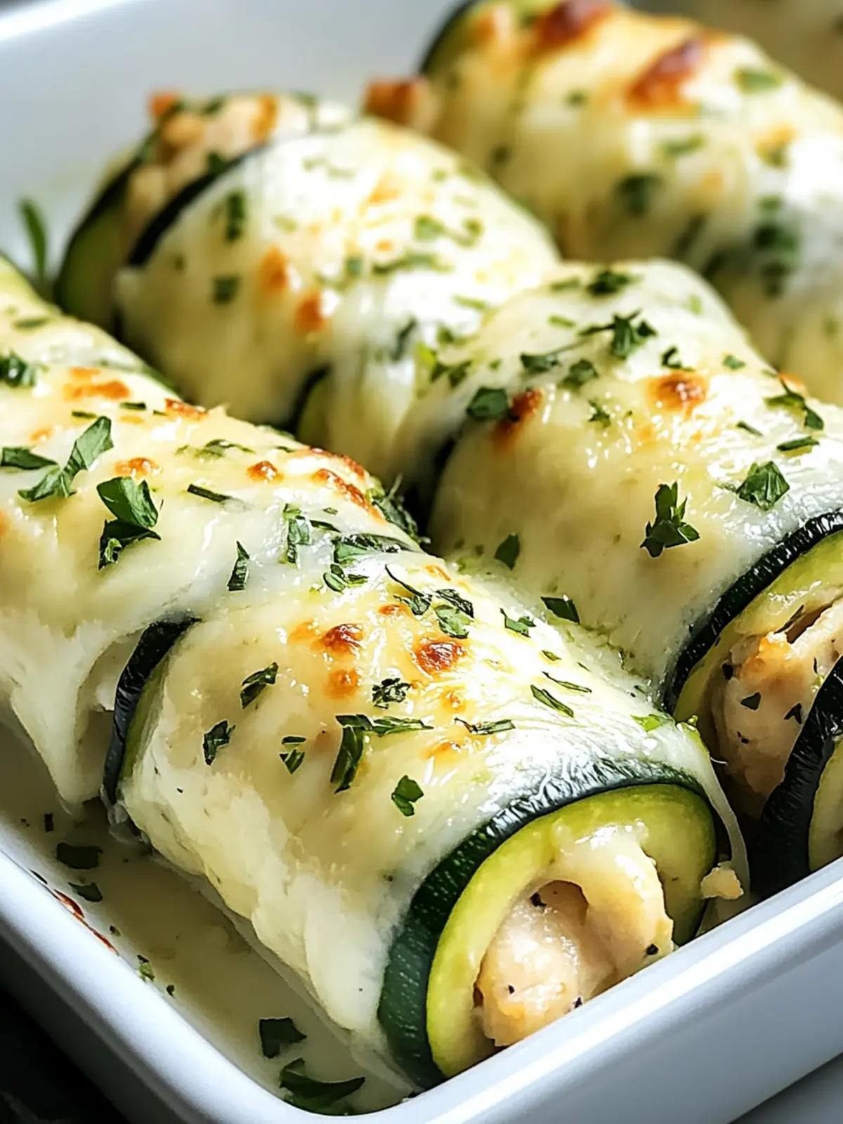 Zucchini Chicken Alfredo Roll Ups for Guilt-Free Comfort Food 2 Zucchini Chicken Alfredo Roll Ups